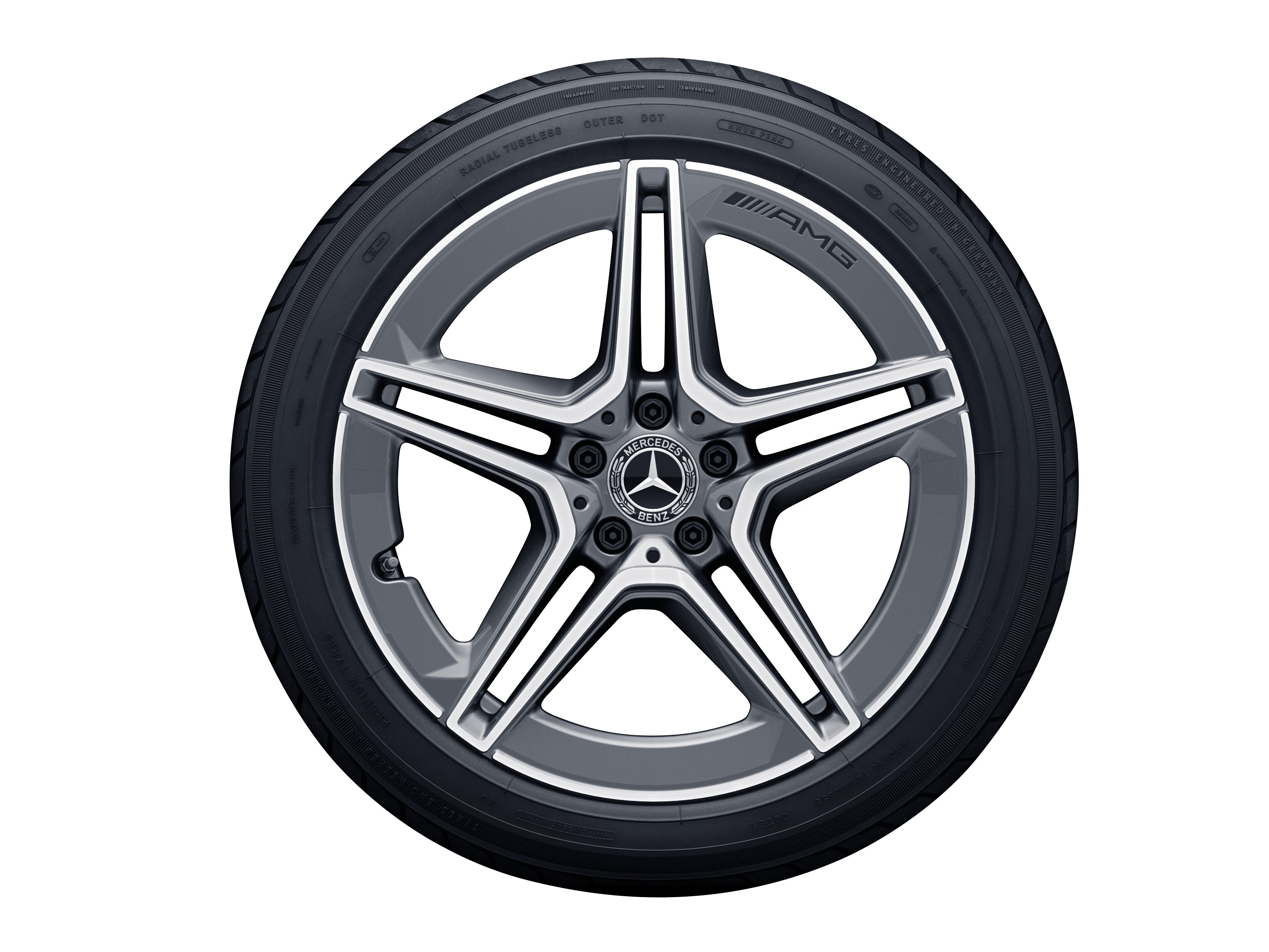 AMG 5-Doppelspeichen-Rad, 48,3 cm (19 Zoll)