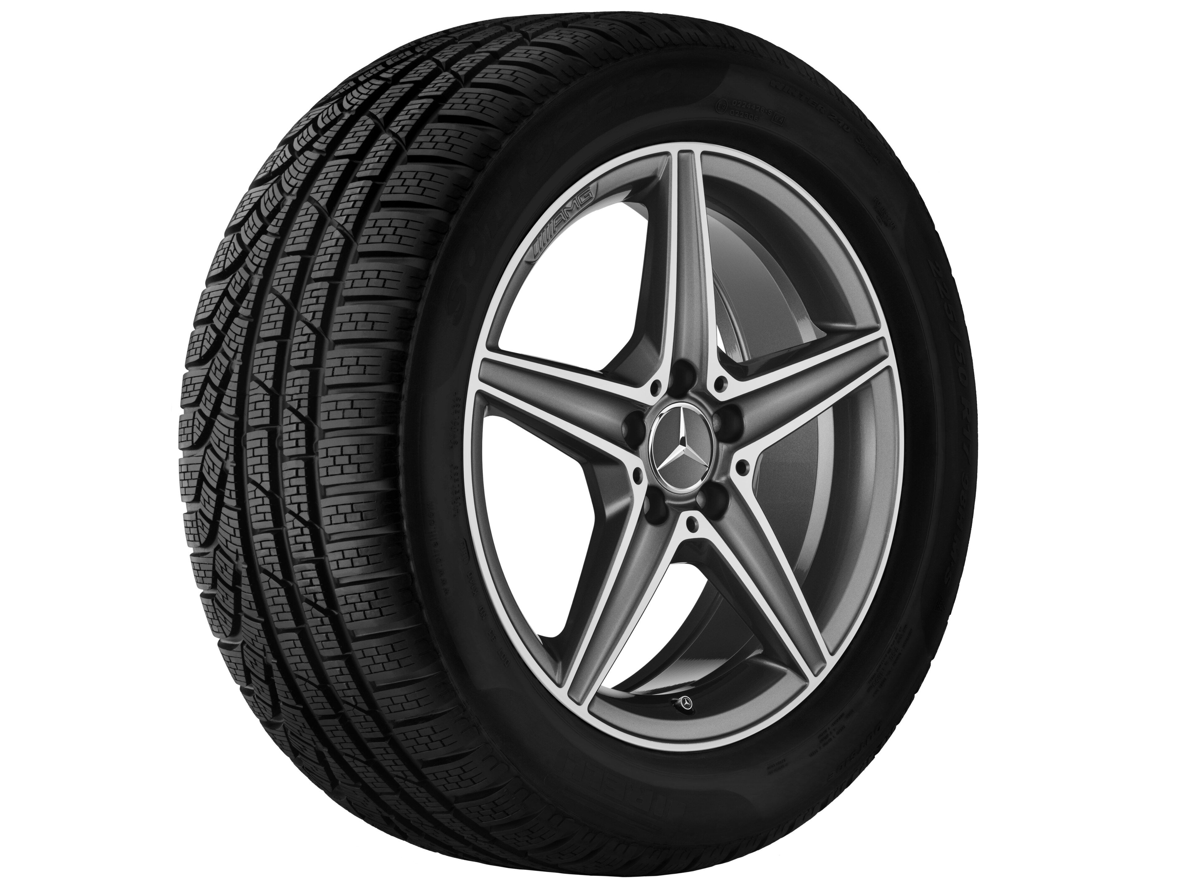 Mercedes-Benz - AMG 5-Speichen-Rad, 45,7 cm (18 Zoll) AMG 5-Speichen-Rad, 45,7 cm (18 Zoll)