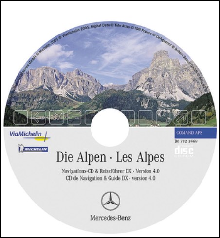 Navigations-CD, Alpen, Version 4.0