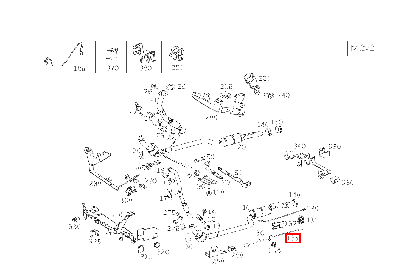 Nox-Sensor NOX-SENSOR NACH KATALYSATOR E350TCGI BE 212 Nox-Sensor NOX-SENSOR NACH KATALYSATOR E350TCGI BE 212