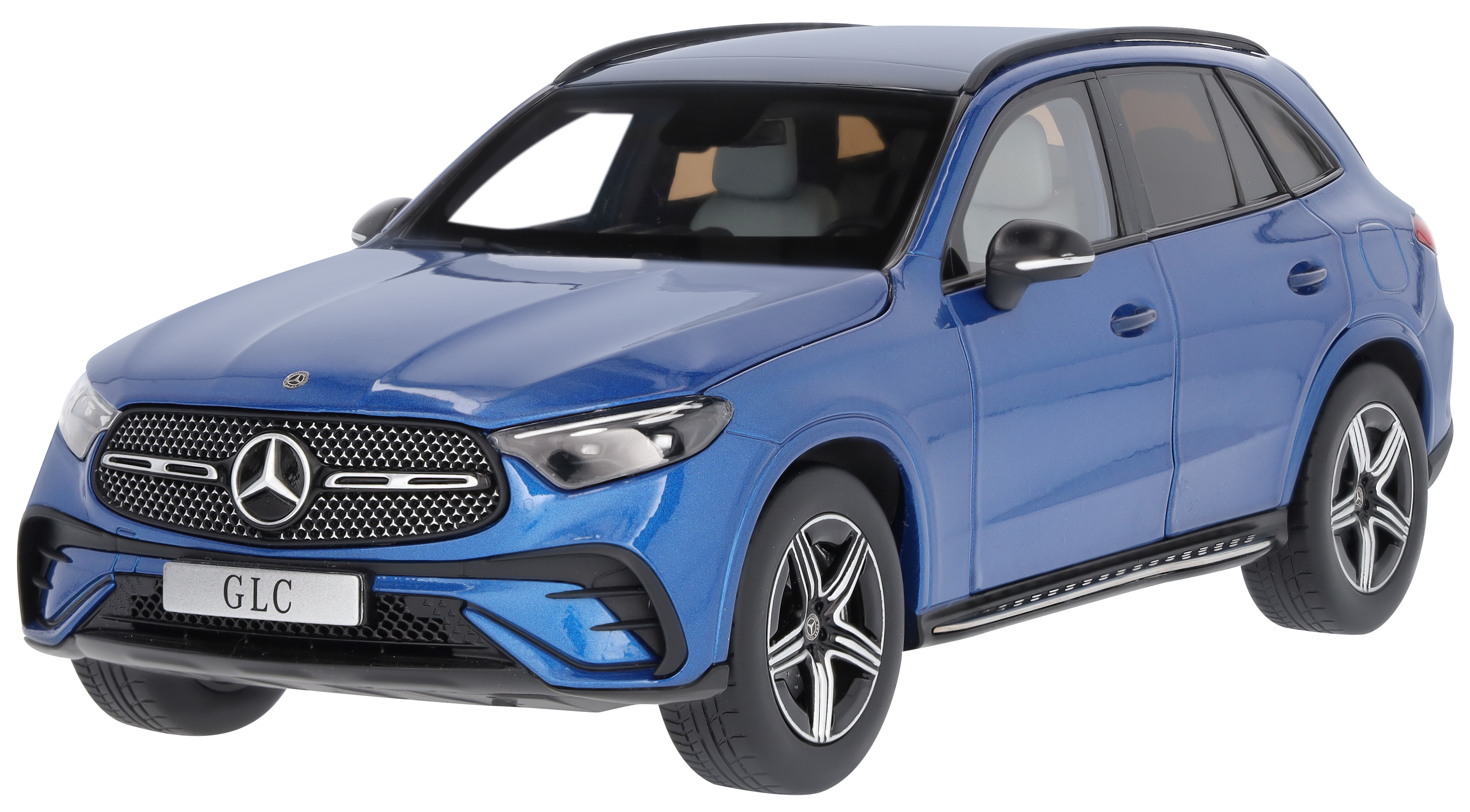 GLC, AMG Line, X254 spektralblau, 1:18