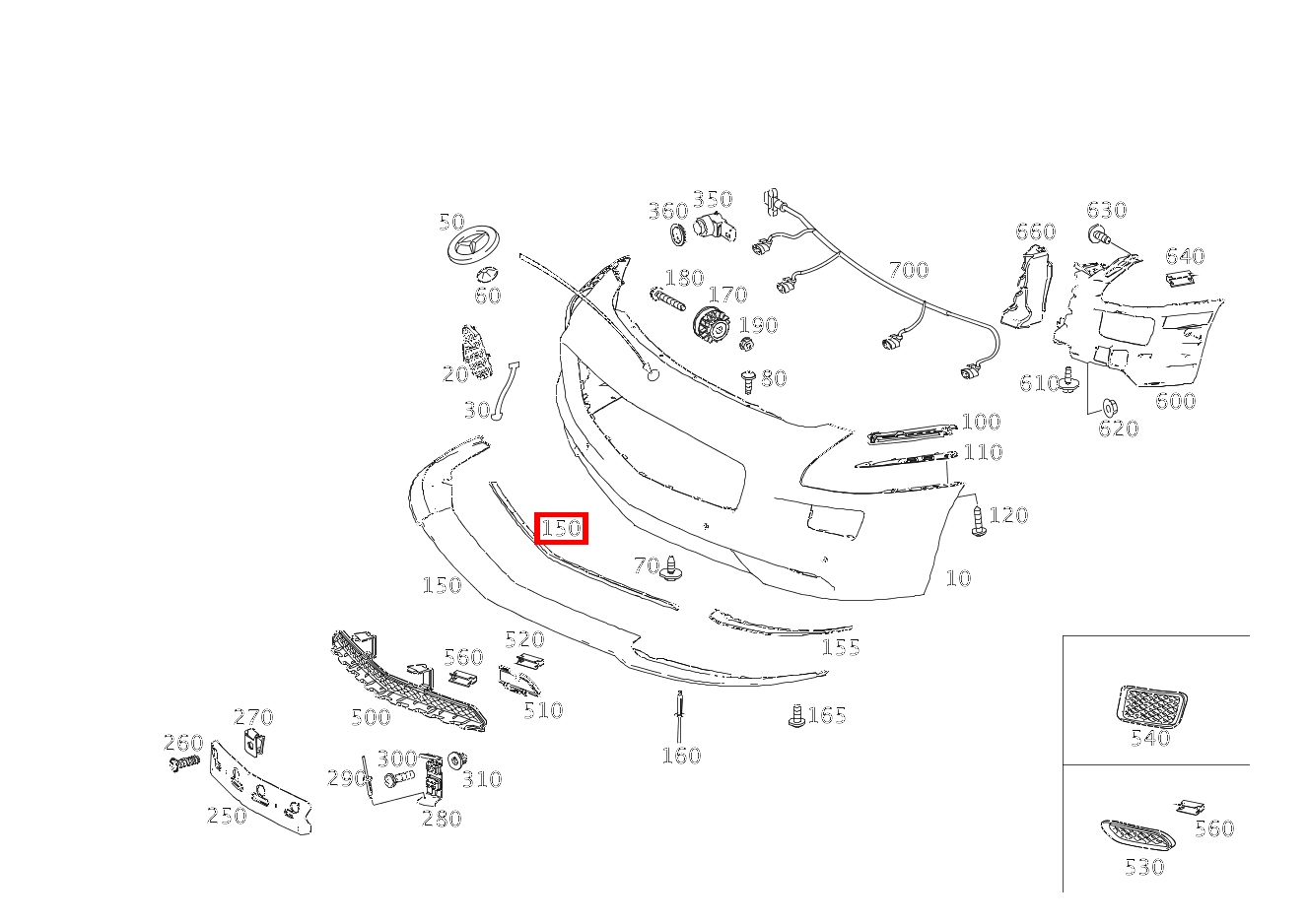Frontspoiler SLS AMG GT Roadster Final Edition 197 Frontspoiler SLS AMG GT Roadster Final Edition 197
