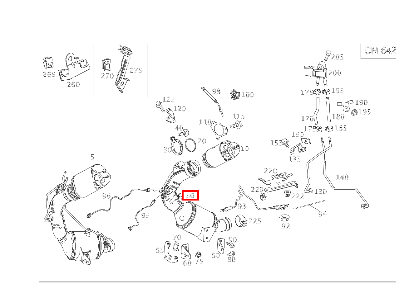 Dieselpartikelfilter CLS350CDI 4M S 218 Dieselpartikelfilter CLS350CDI 4M S 218