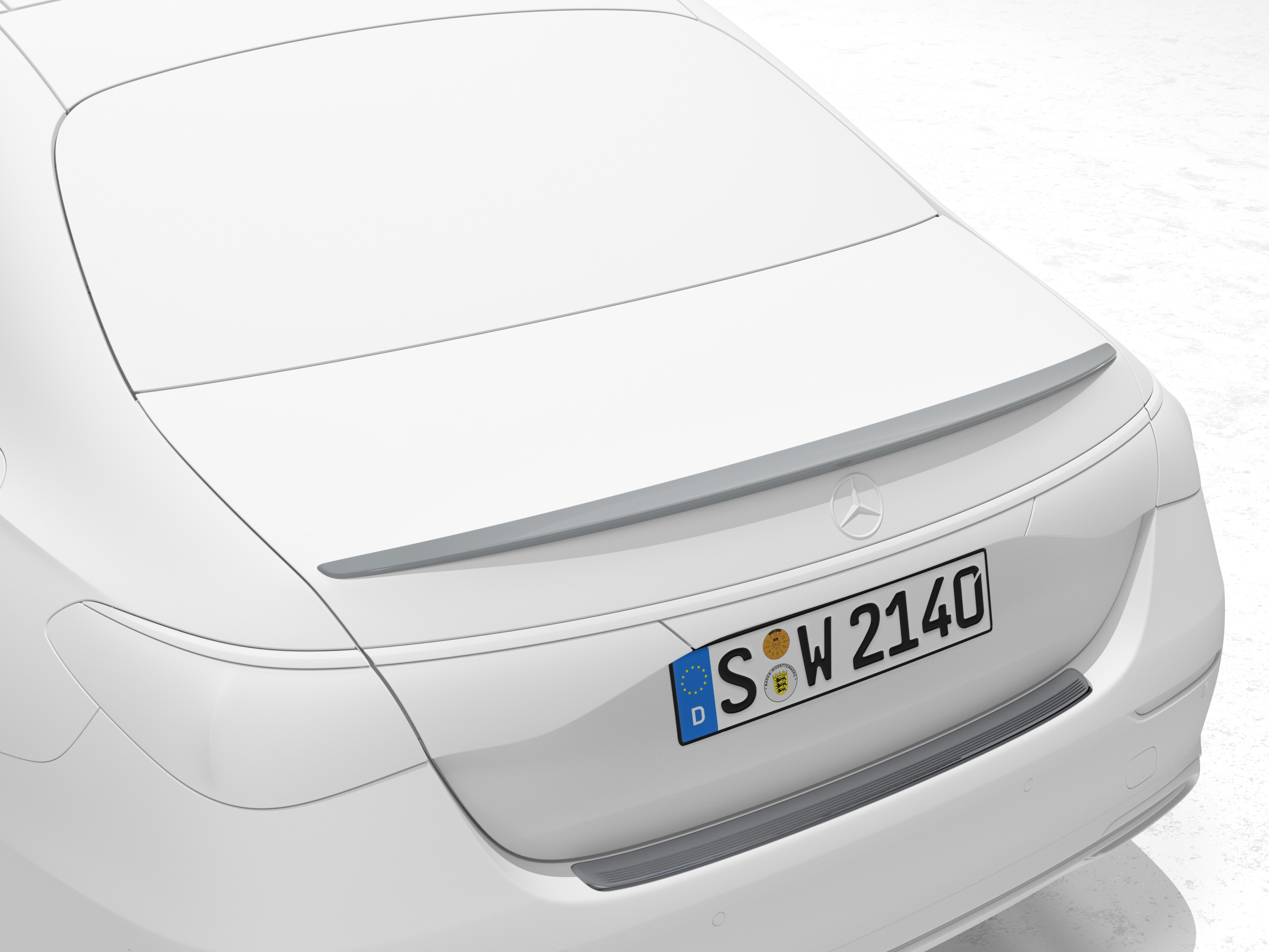 Heckspoiler Polyurethan, grundiert, E-Klasse W214