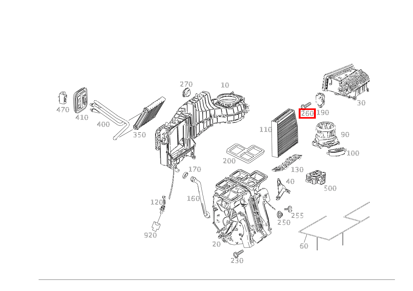 Sechsrundschraube KLIMAKASTEN; 5X16 CLA 250 4MATIC Coupé 117