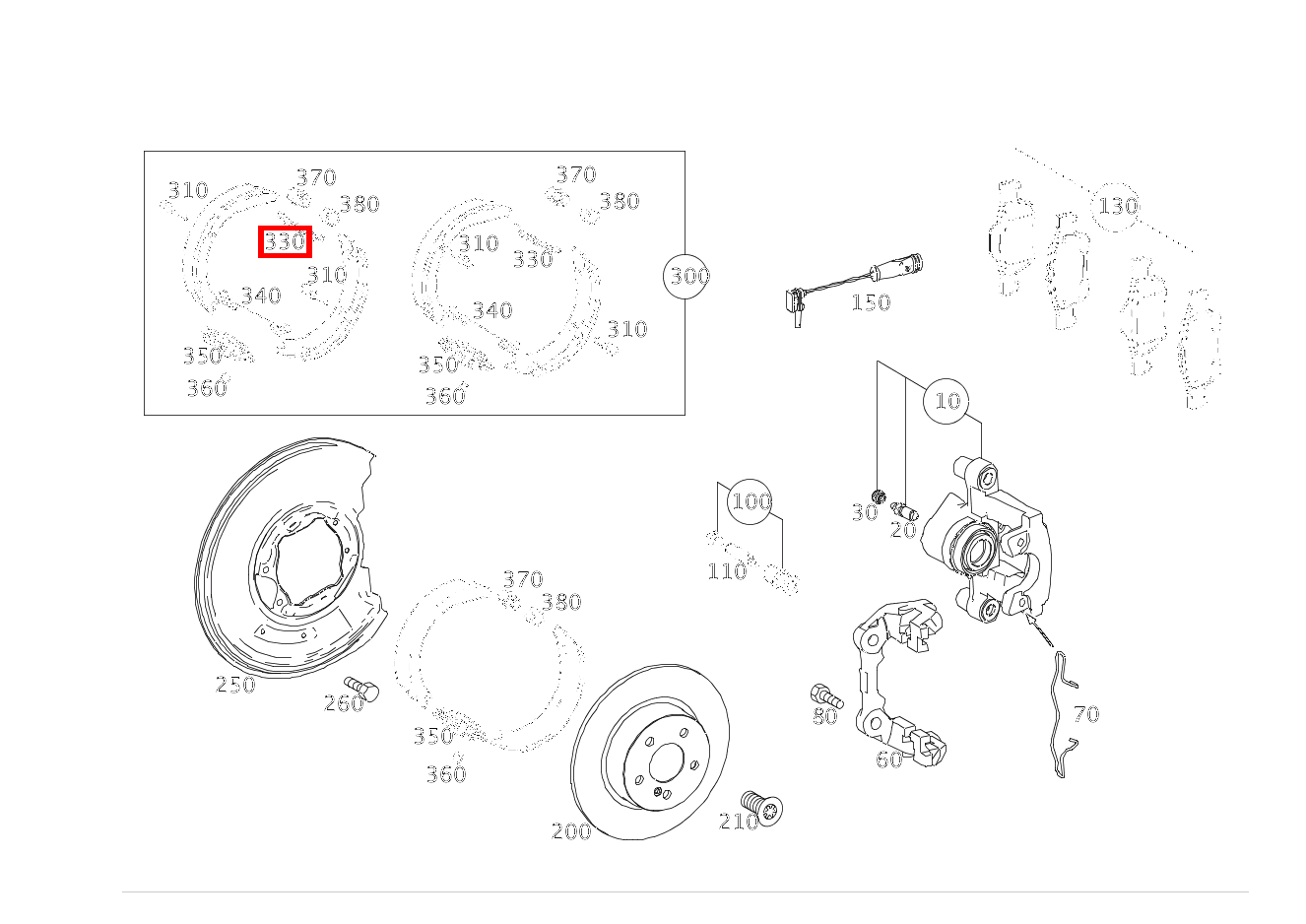 Zugfeder BREMSBACKENRUECKHOLUNG E 500/550 CABR. 207