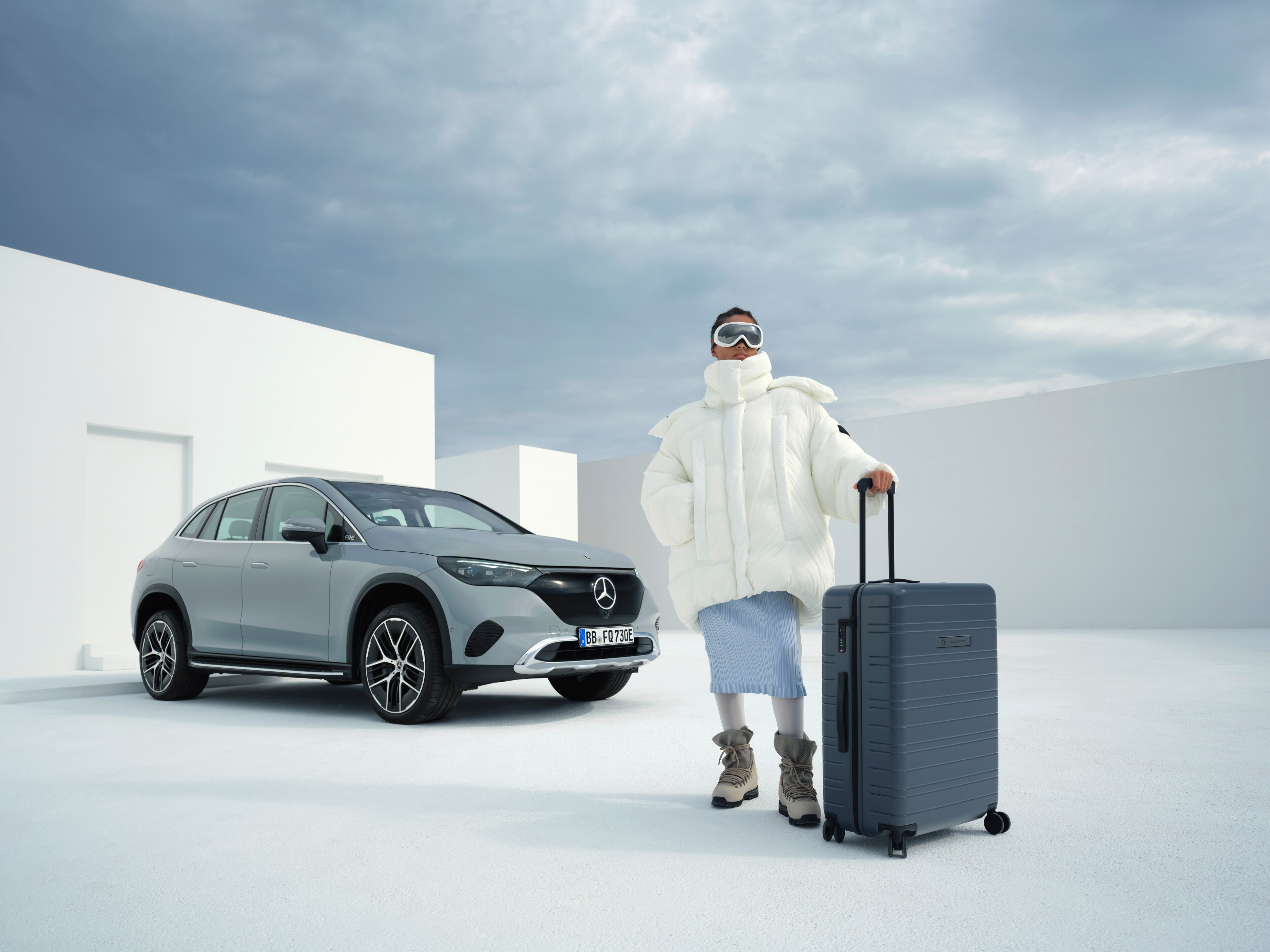 Mercedes-Benz - Koffer, H7 dunkelblau, Polycarbonat, HORIZN STUDIOS