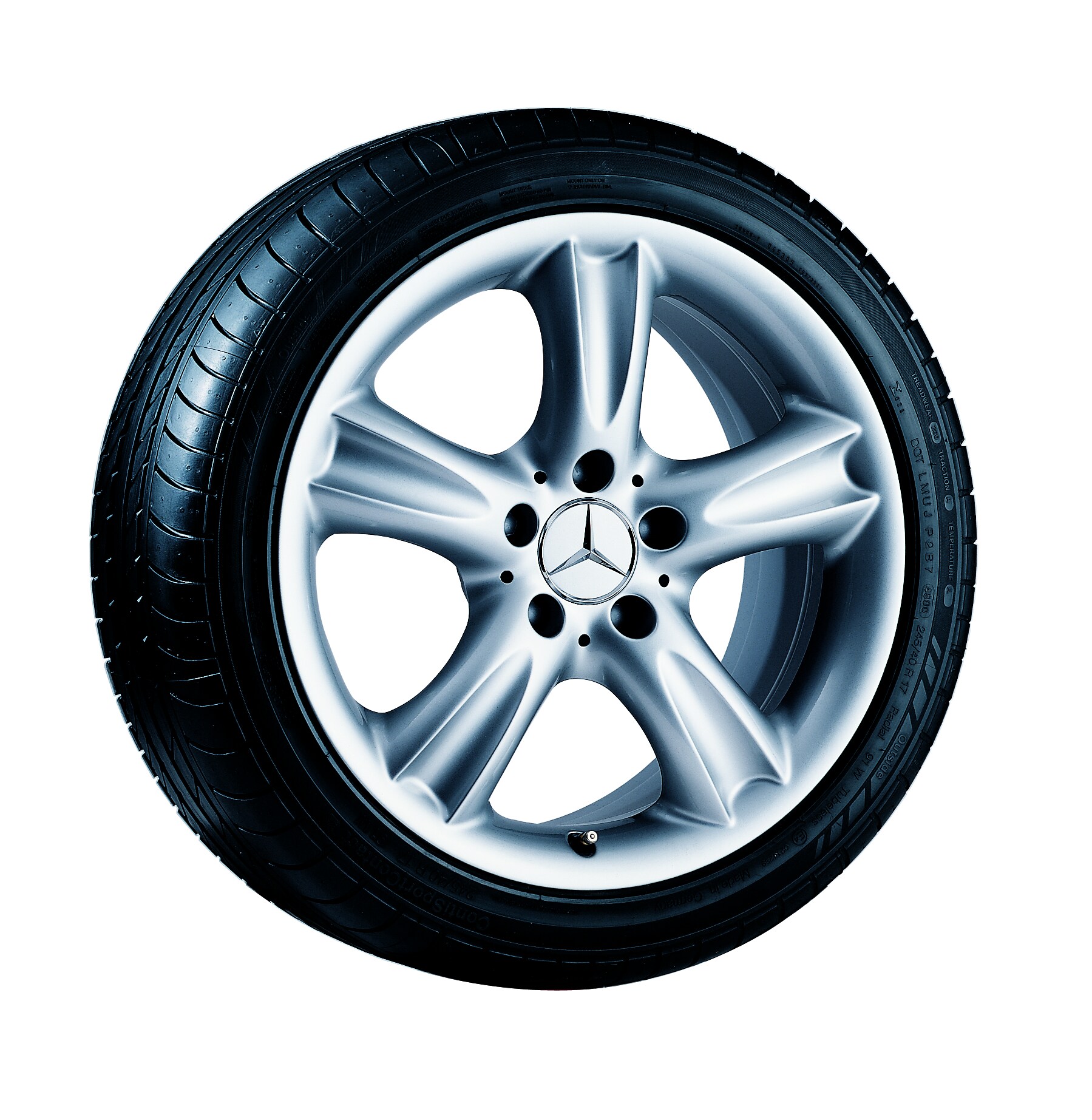 SA 16-Zoll, MB 5-Speichen-Rad Saiph