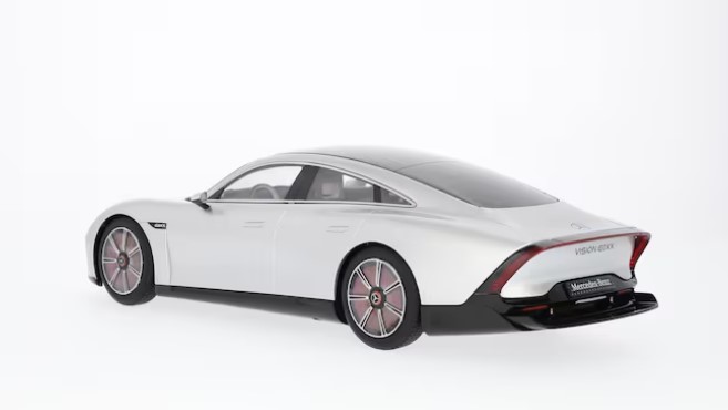 Vision EQXX, Showcar silber alubeam, NZG, 1:18