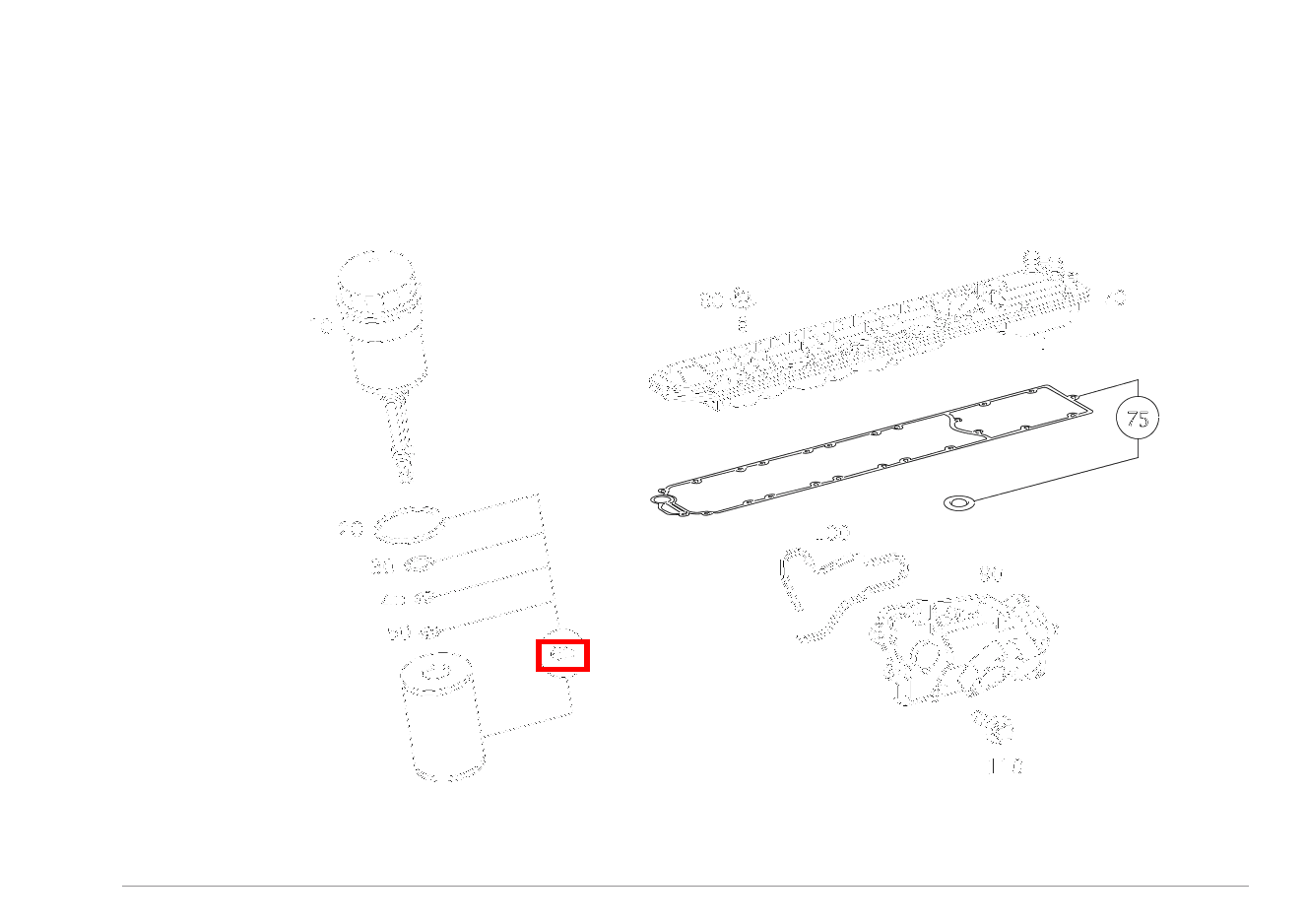Teilesatz Filtereinsatz TEILESATZ CL 600 Coupé 215 Teilesatz Filtereinsatz TEILESATZ CL 600 Coupé 215