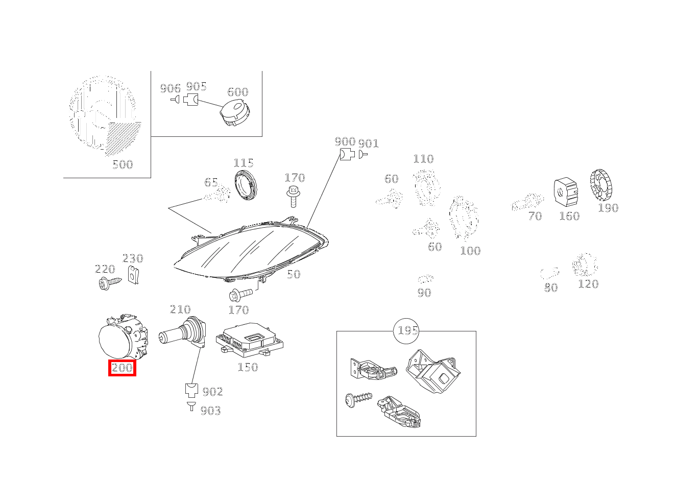 Nebelscheinwerfer OVALE AUSFUEHRUNG, LINKS A 160 BlueEFFICIENCY Limousine 205 Nebelscheinwerfer OVALE AUSFUEHRUNG, LINKS A 160 BlueEFFICIENCY Limousine 205