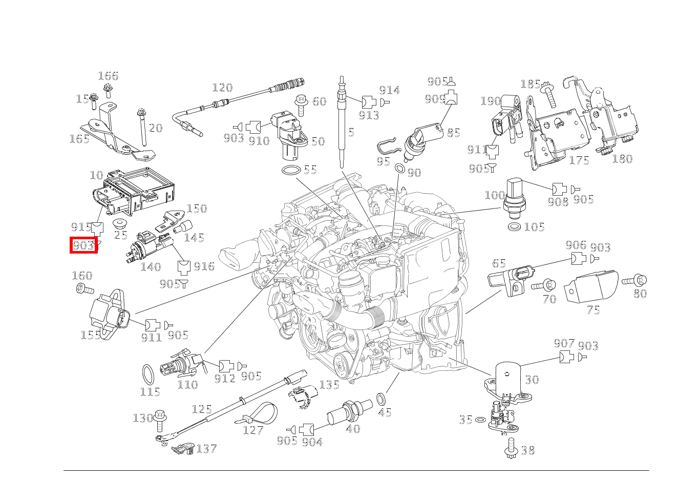GEHAEUSEDICHTUNG Dunkelblau; 1.1-2.1 MM SLK2.8 GLK350CDI 4M 204