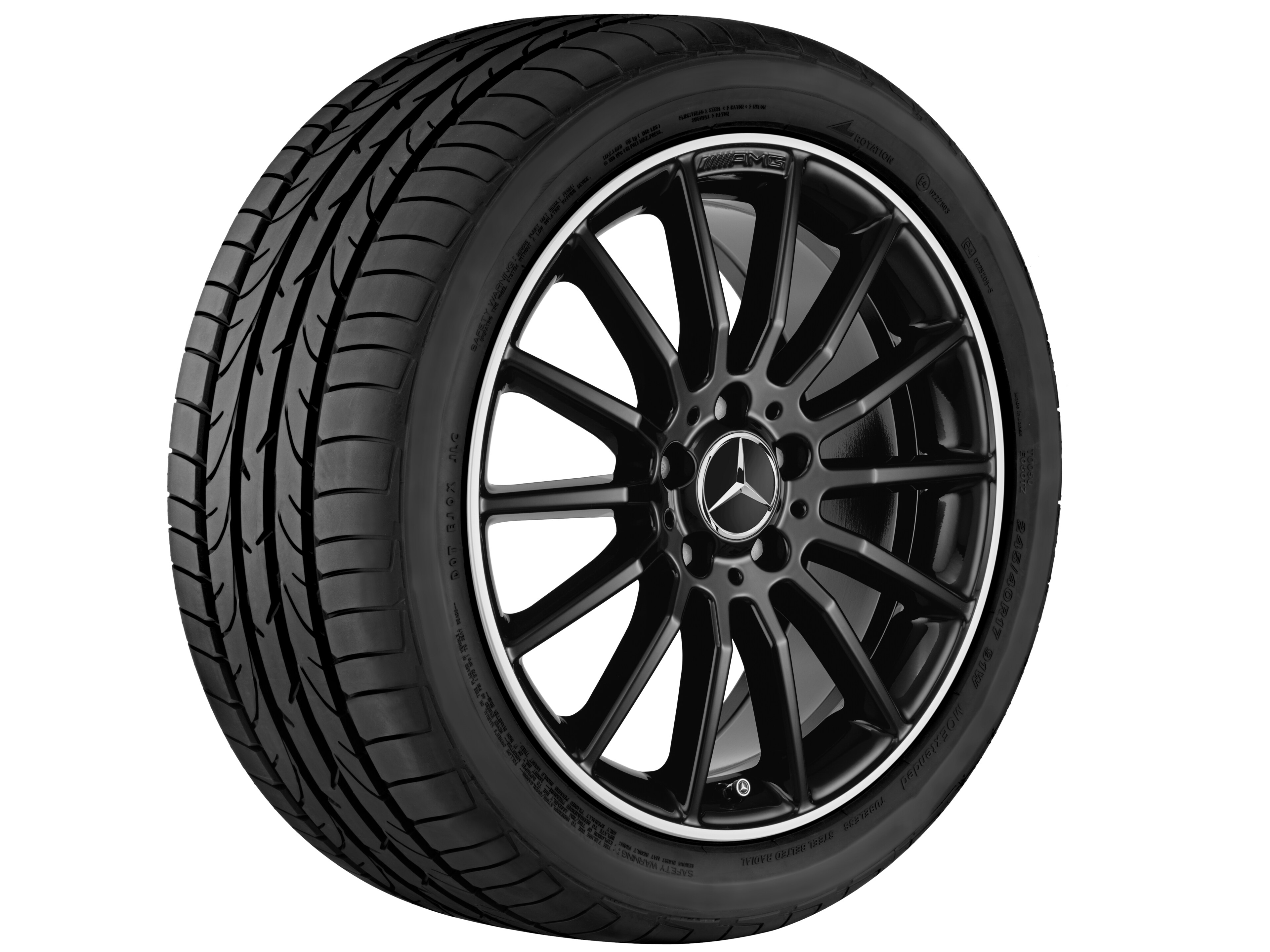 Mercedes-Benz - AMG Vielspeichen-Rad, 45,7 cm (18 Zoll), Felg AMG Vielspeichen-Rad, 45,7 cm (18 Zoll), Felg