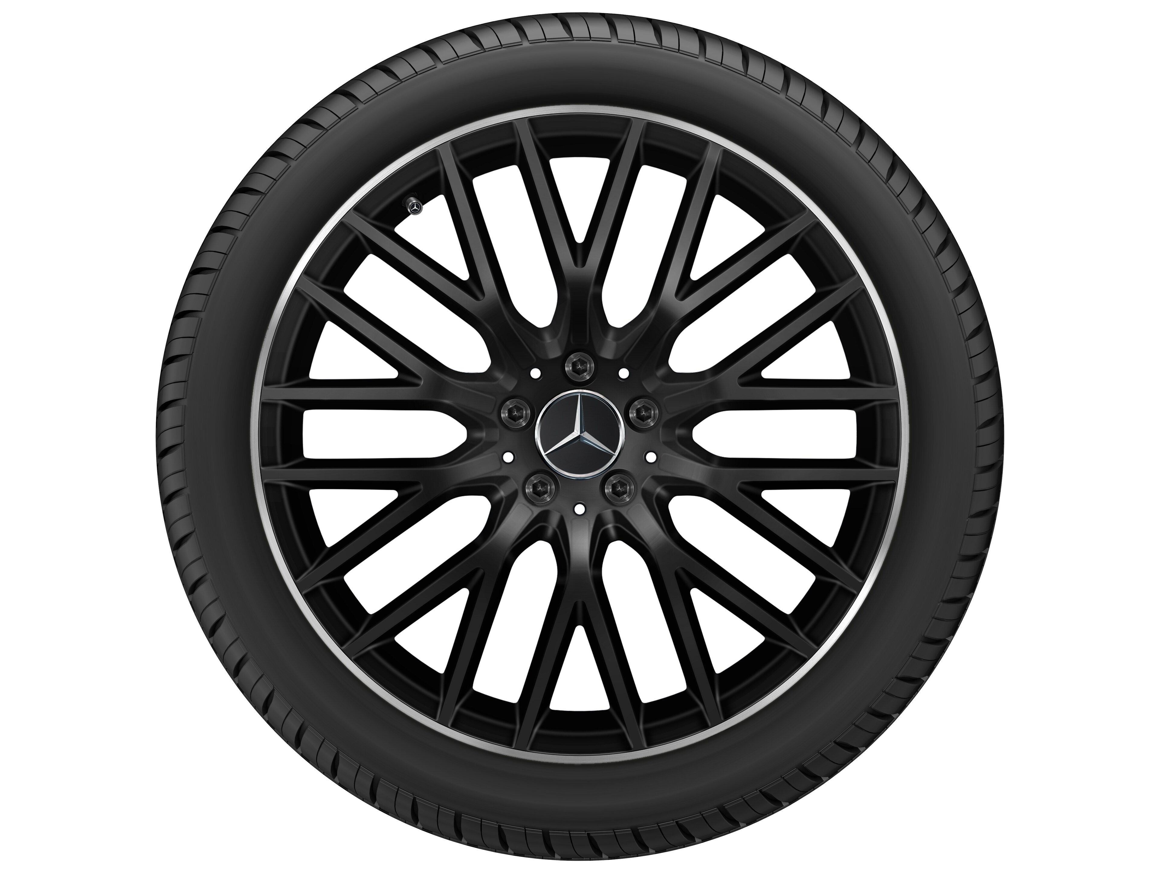 Mercedes-Benz - Y-Speichen-Rad, 50,8 cm (20 Zoll), Felgenhorn glan Y-Speichen-Rad, 50,8 cm (20 Zoll), Felgenhorn glan