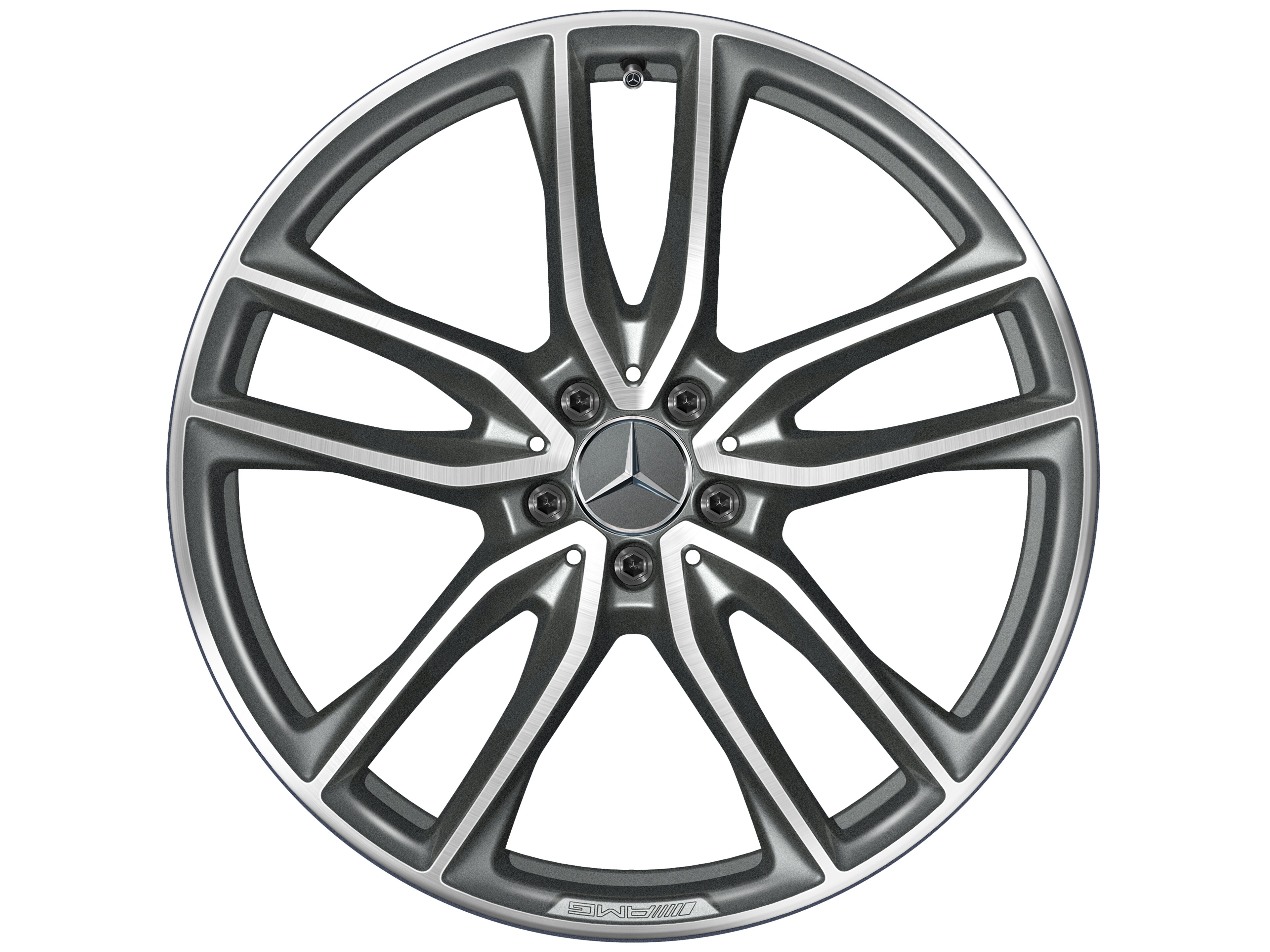Mercedes-Benz - AMG 5-Doppelspeichen-Rad, 53,3 cm (21 Zoll) AMG 5-Doppelspeichen-Rad, 53,3 cm (21 Zoll)