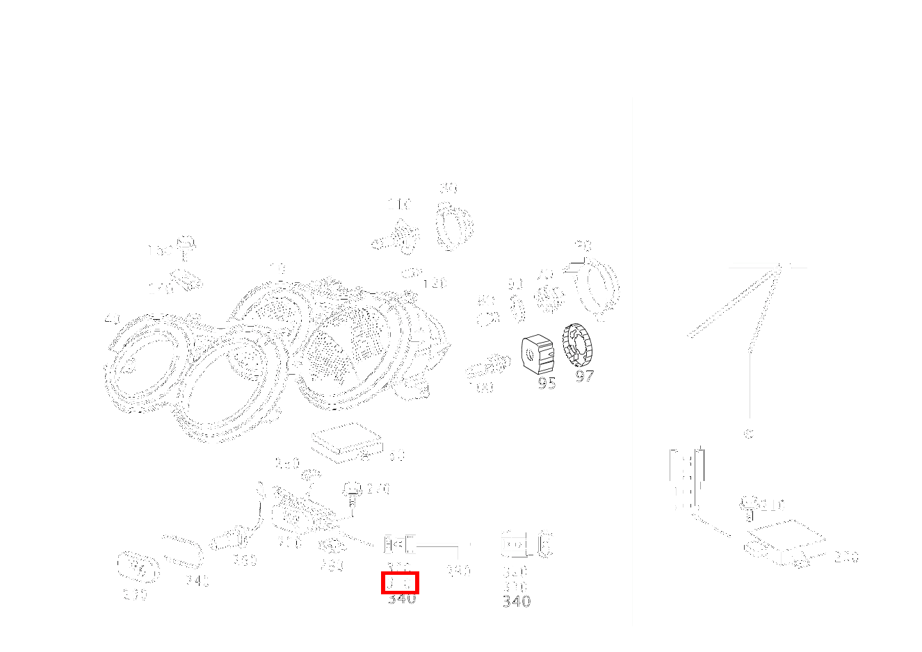 Kontaktbuchse 0.35-2.5 MM2 RK2.5 CL 65 AMG Coupé 215
