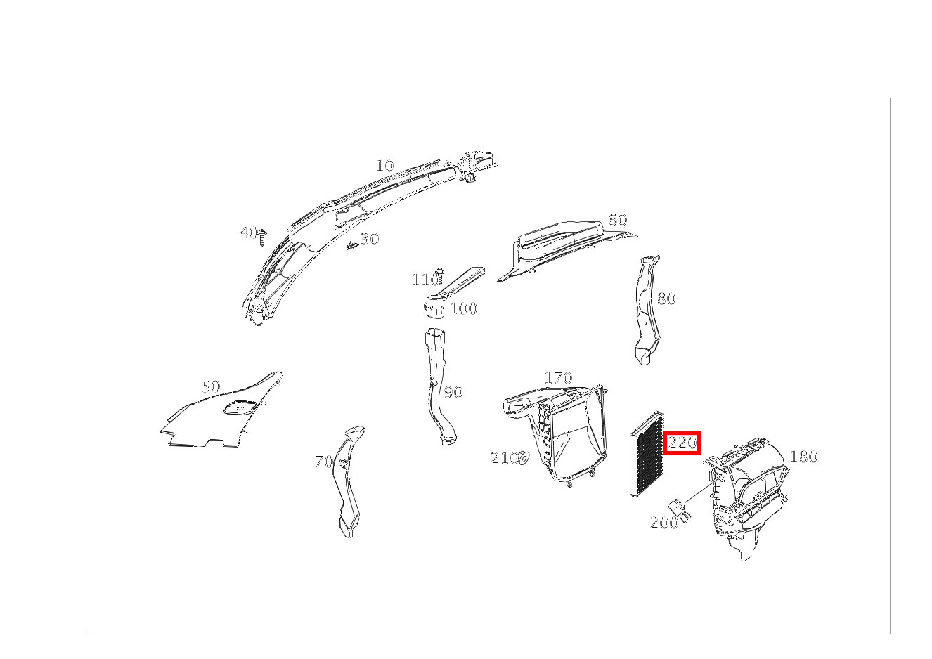 Staubfilter Mercedes-AMG GLE 63 S 4MATIC Coupé 292 Staubfilter Mercedes-AMG GLE 63 S 4MATIC Coupé 292