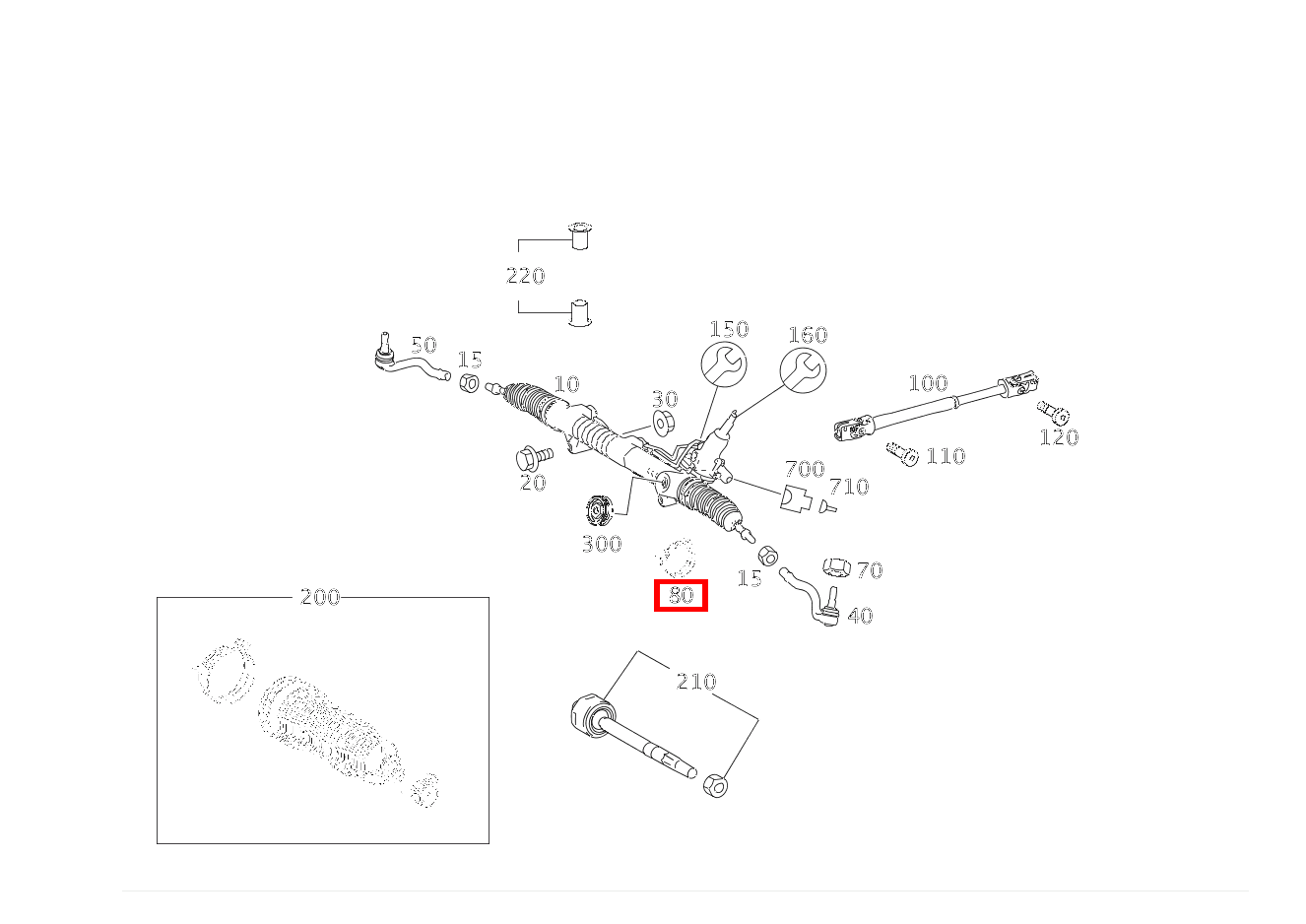 EINOHRKLEMME BEFESTIGUNG MANSCHETTE R 500 L 251