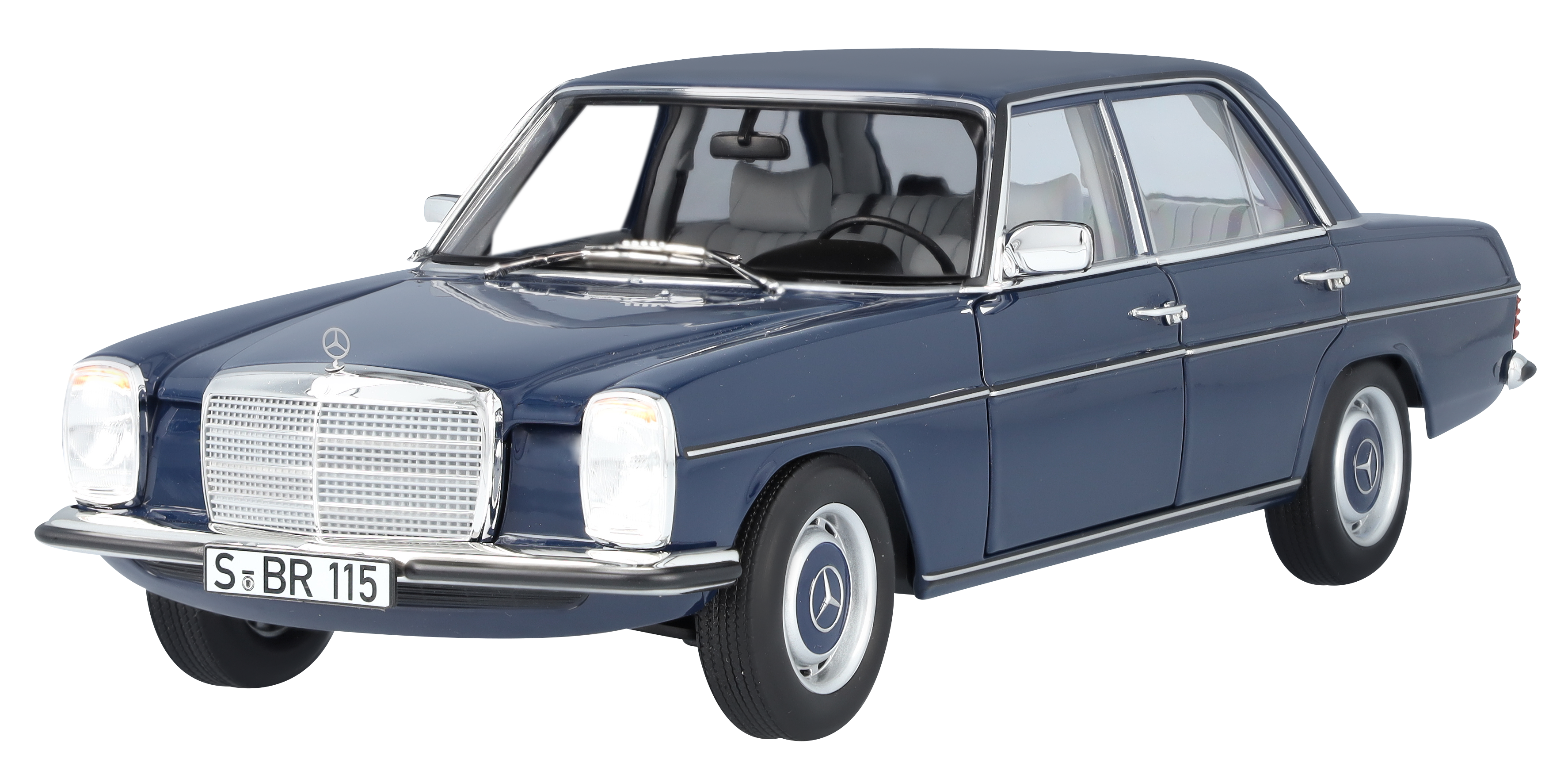 200 W 114/W 115 (1968-1973), Limousine mitternachtsblau, Norev, 1:18