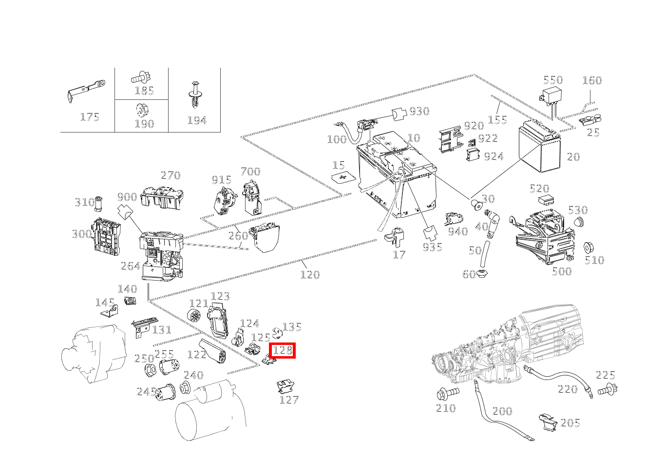 KABELKLEMME C 180 KOMPRESSOR T-Modell BlueEFFICIENCY 240 KABELKLEMME C 180 KOMPRESSOR T-Modell BlueEFFICIENCY 240