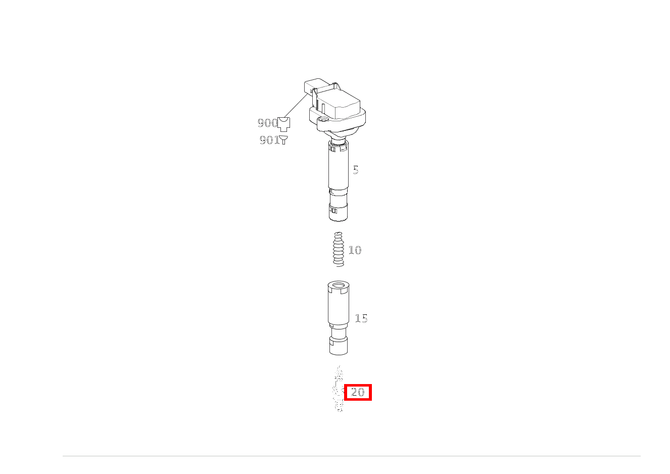 Zündkerze SLK200 BLUE EFF 172