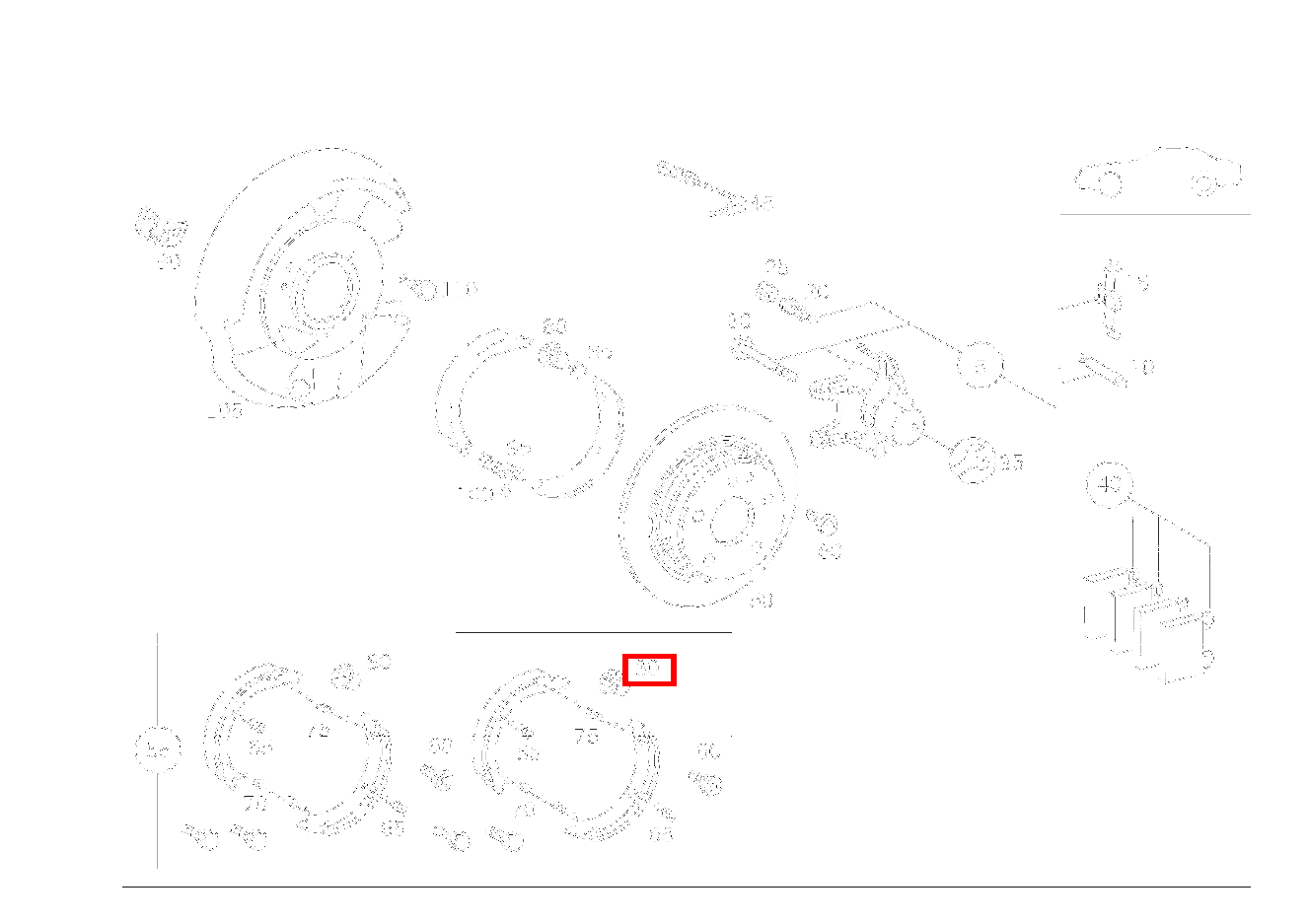 BREMSNACHSTELLER BREMSBACKENNACHSTELLUNG SL 600 Roadster mit Automatik 129 BREMSNACHSTELLER BREMSBACKENNACHSTELLUNG SL 600 Roadster mit Automatik 129