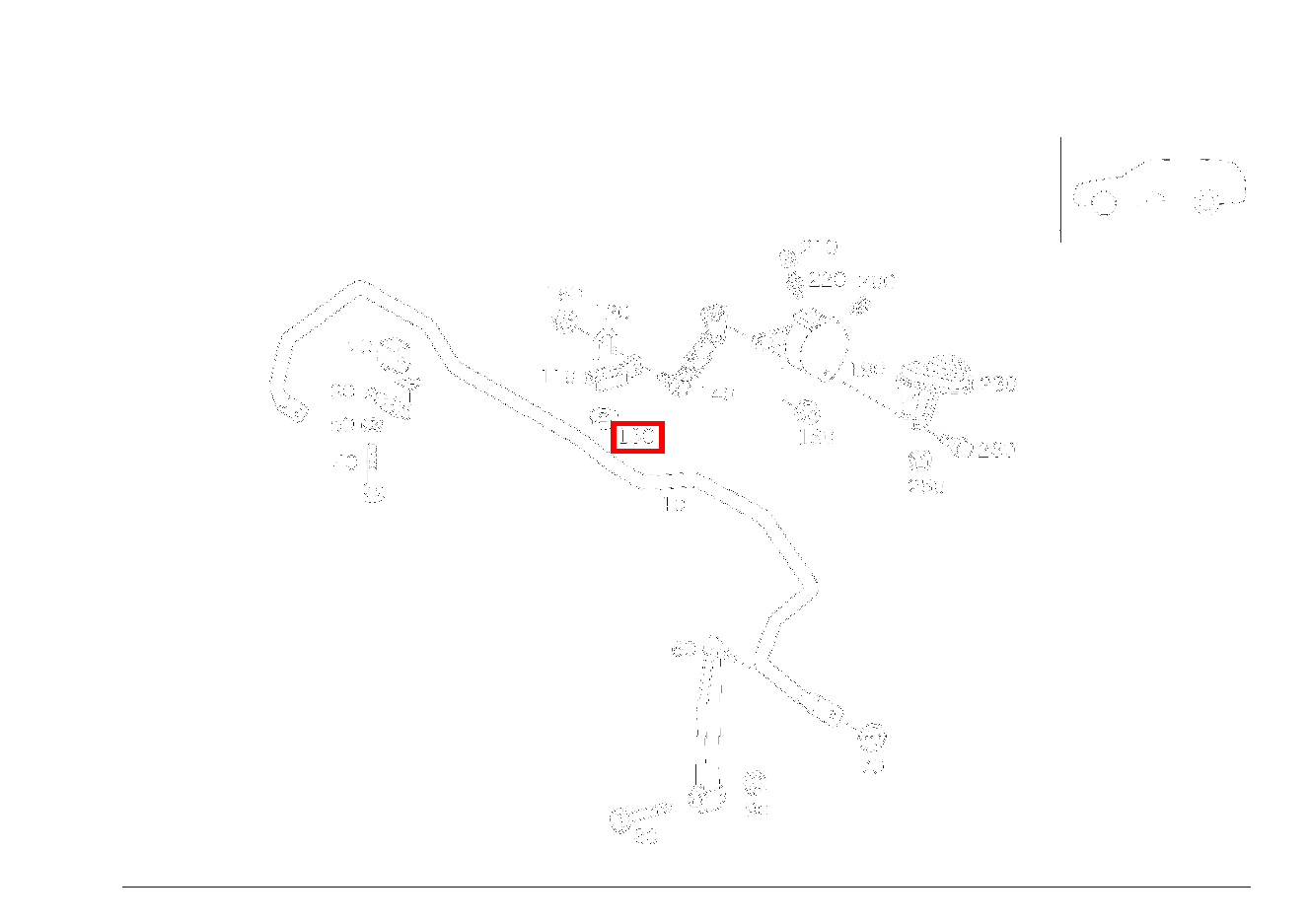 Sechskantmutter HEBEL AN DREHSTAB; M5 E280 210