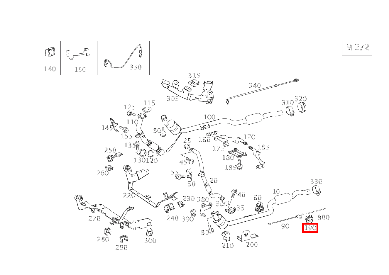 Sechskantmutter Mit Bund BEFESTIGUNG NOX-SENSOR; 5 MM E350CGI BE CA 207