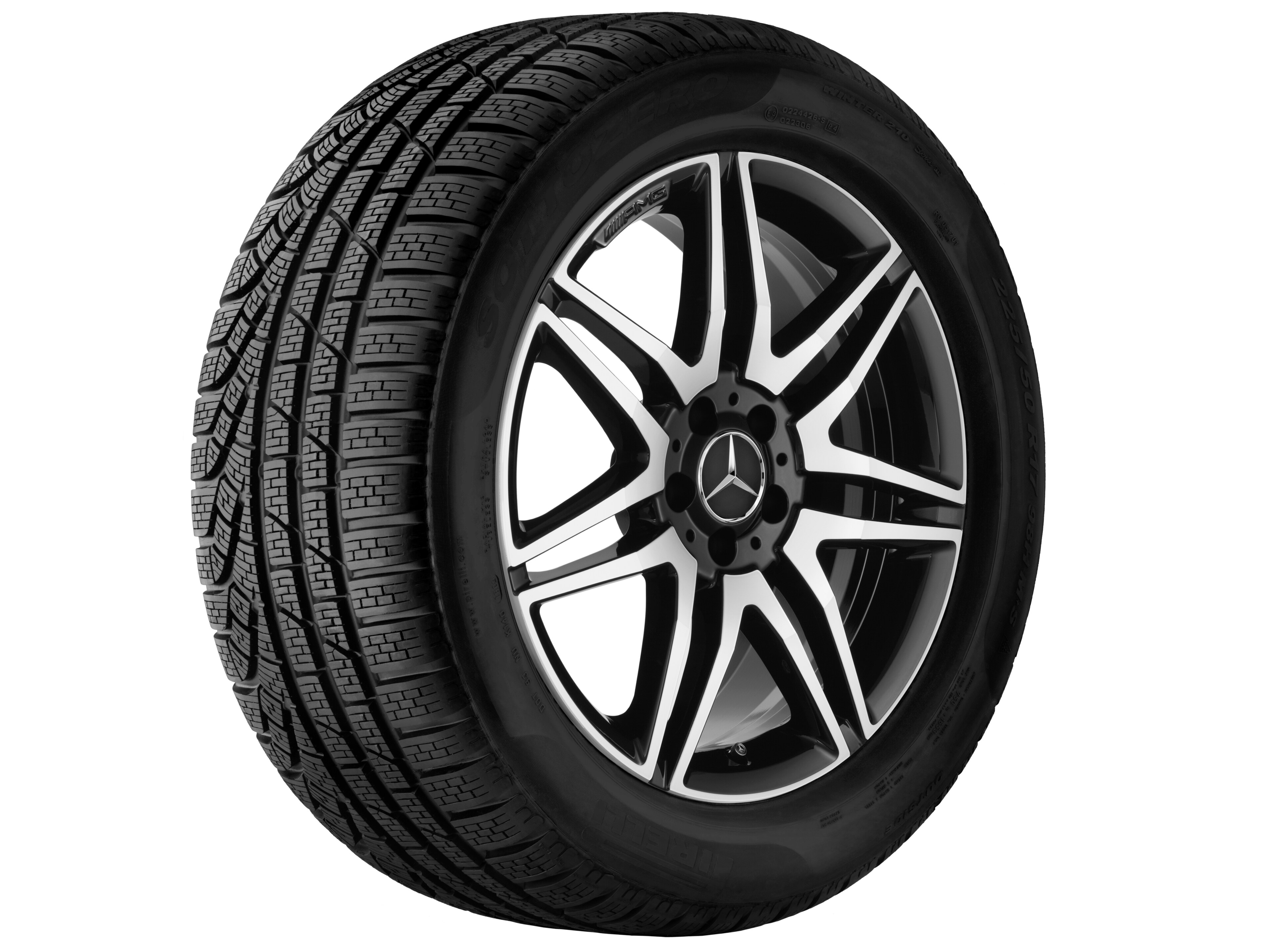 AMG 7-Doppelspeichen-Rad, 48,3 cm (19 Zoll)