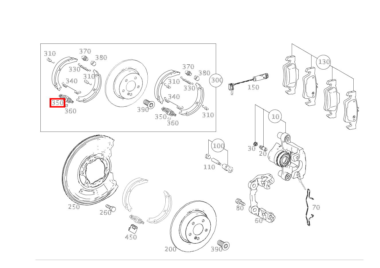 SPREIZSCHLOSS BREMSE Spreizschloss C 180 205 SPREIZSCHLOSS BREMSE Spreizschloss C 180 205