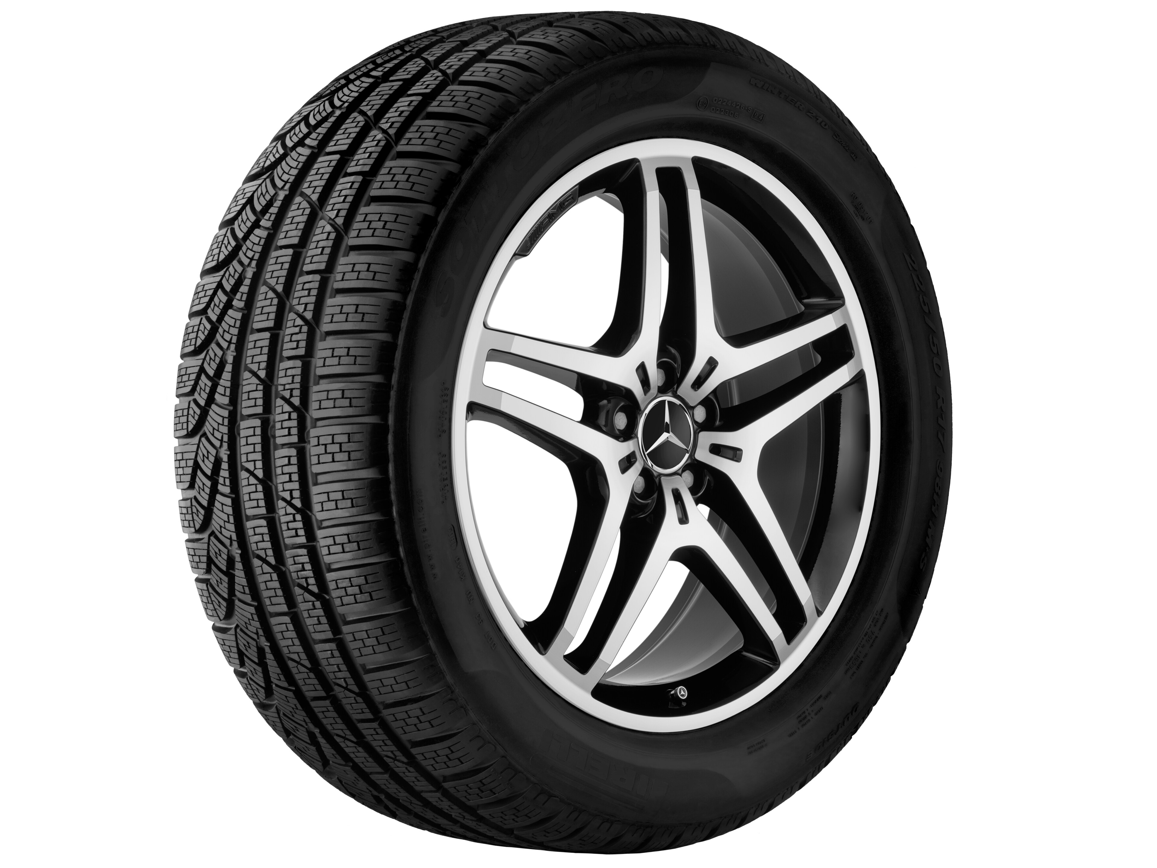 AMG 5-Doppelspeichen-Rad, 53,3 cm (21 Zoll)