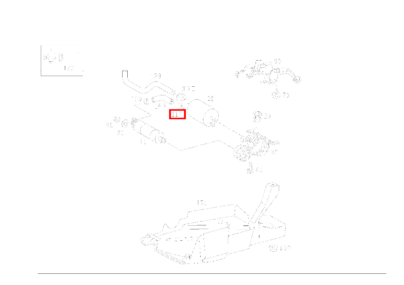 Schlauchschelle KRAFTSTOFFPUMPE ZUM FILTER; 13-14.5 MM SLK 320 AMG KOMP 170