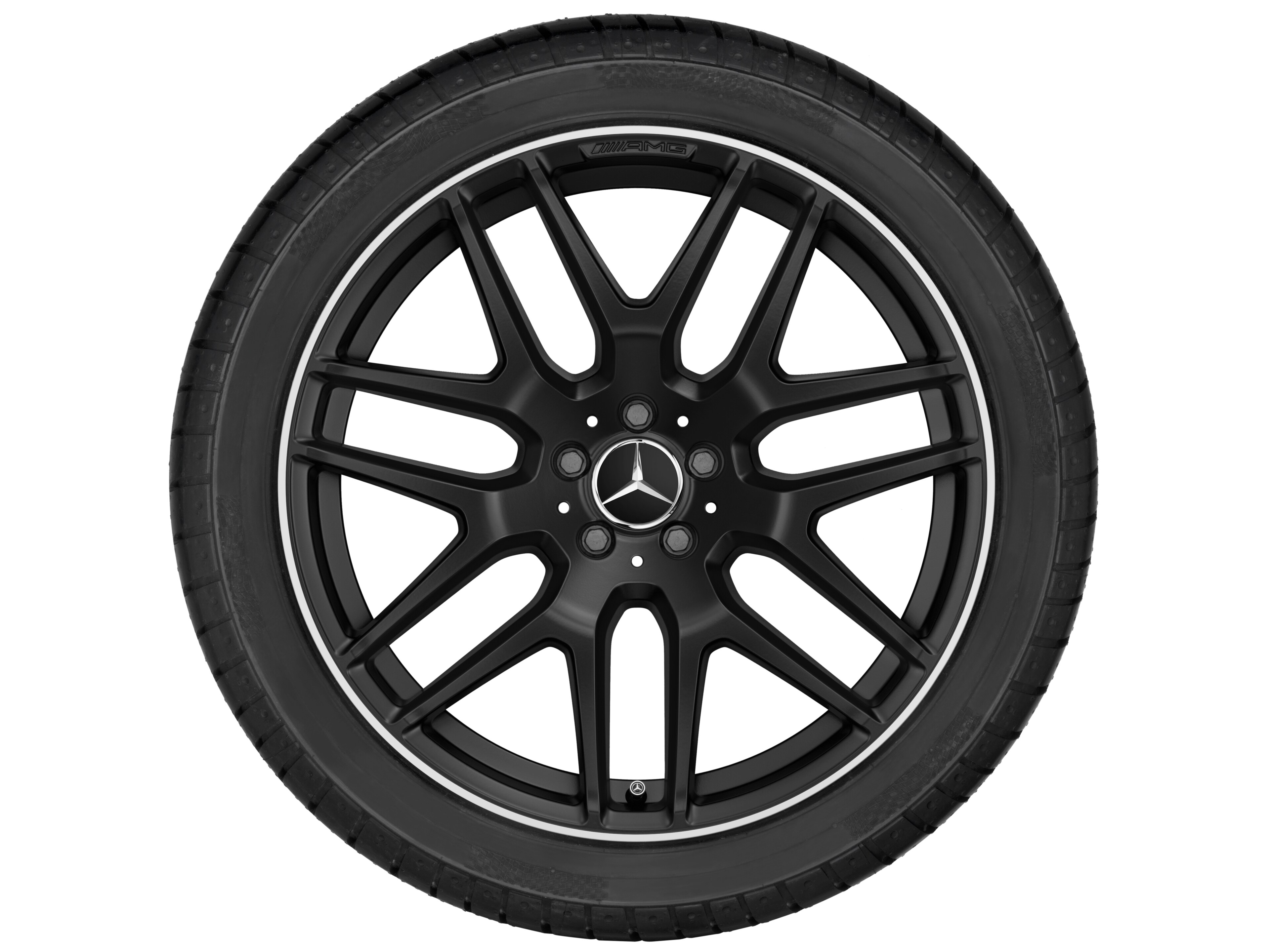 AMG Leichtmetallrad, im Kreuzspeichen-Design,