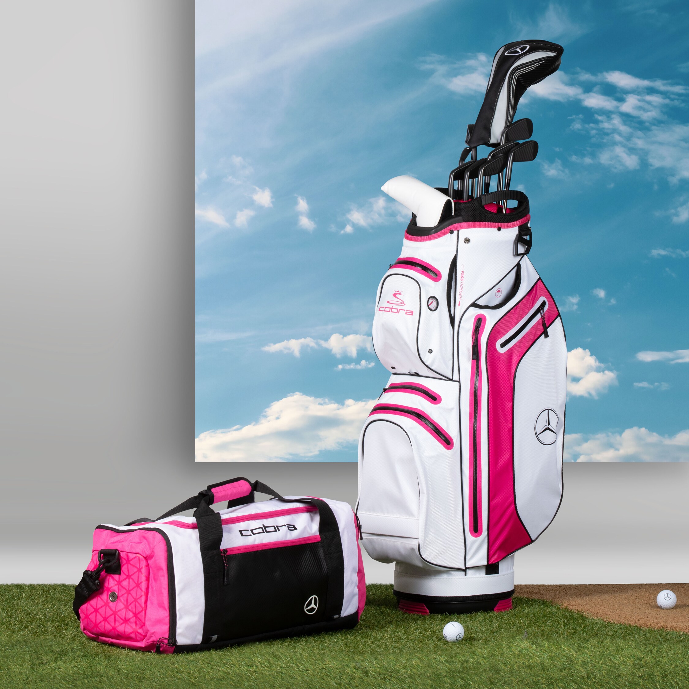 Mercedes-Benz - Golf cart bag & Golf club headcover & Golf sports bag Golf cart bag & Golf club headcover & Golf sports bag