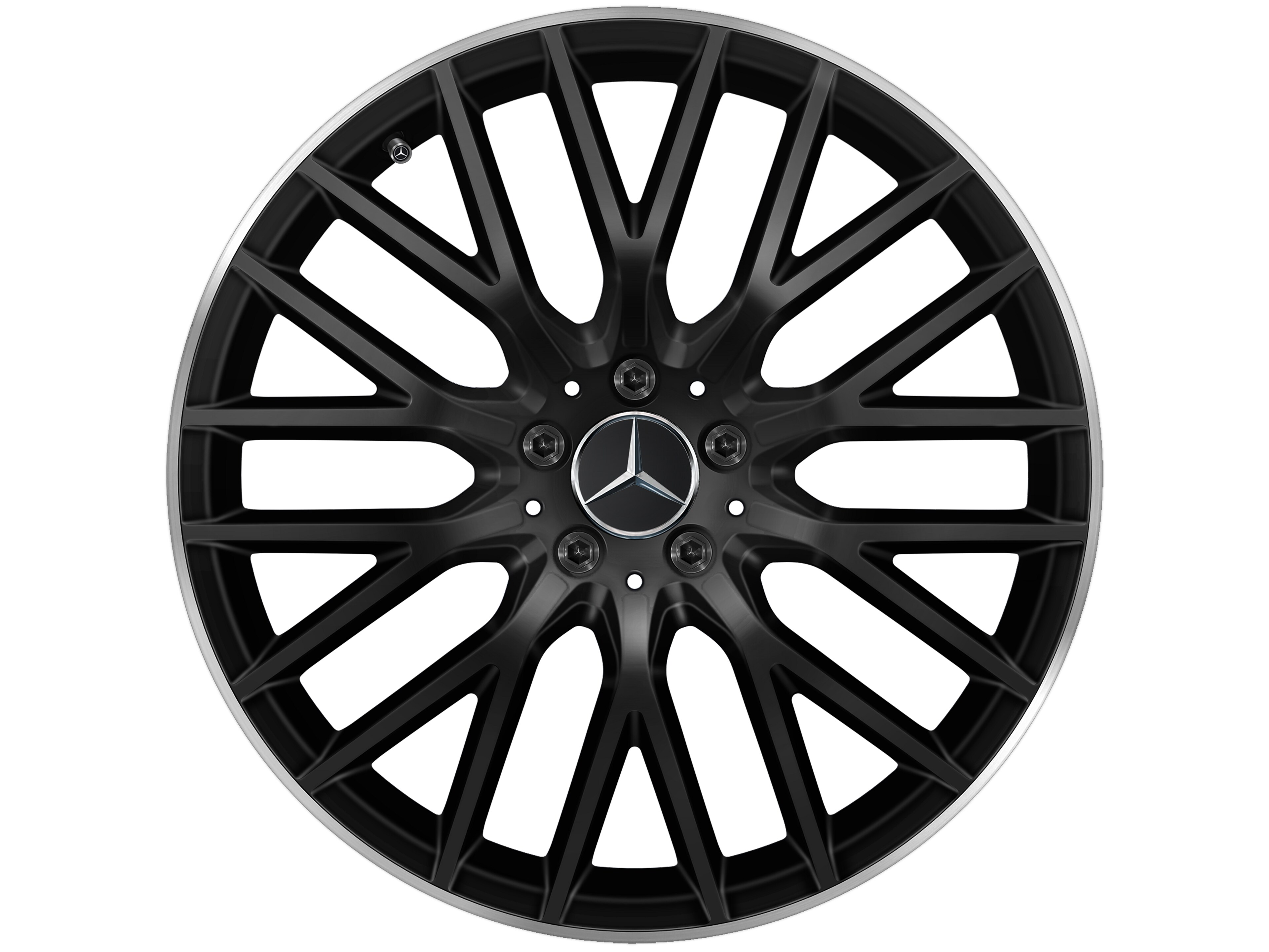 Y-Speichen-Rad, 50,8 cm (20 Zoll), Felgenhorn glan