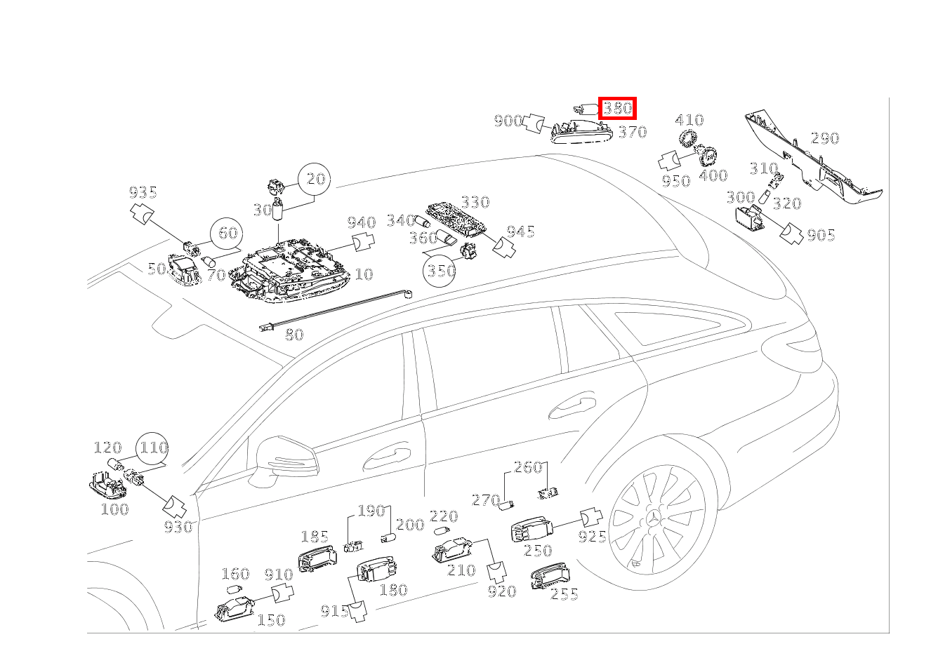 Glühlampe INNENLEUCHTE KOFFERRAUM; 12V-6W CLS 250 Shooting Brake BlueTEC 4MATIC 218 Glühlampe INNENLEUCHTE KOFFERRAUM; 12V-6W CLS 250 Shooting Brake BlueTEC 4MATIC 218