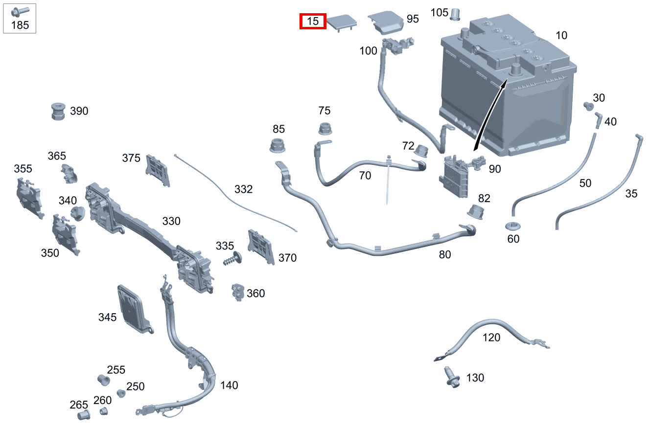 Schutzkappe Polabdeckkappe GLC 300 4MATIC Off-Roader 253 Schutzkappe Polabdeckkappe GLC 300 4MATIC Off-Roader 253