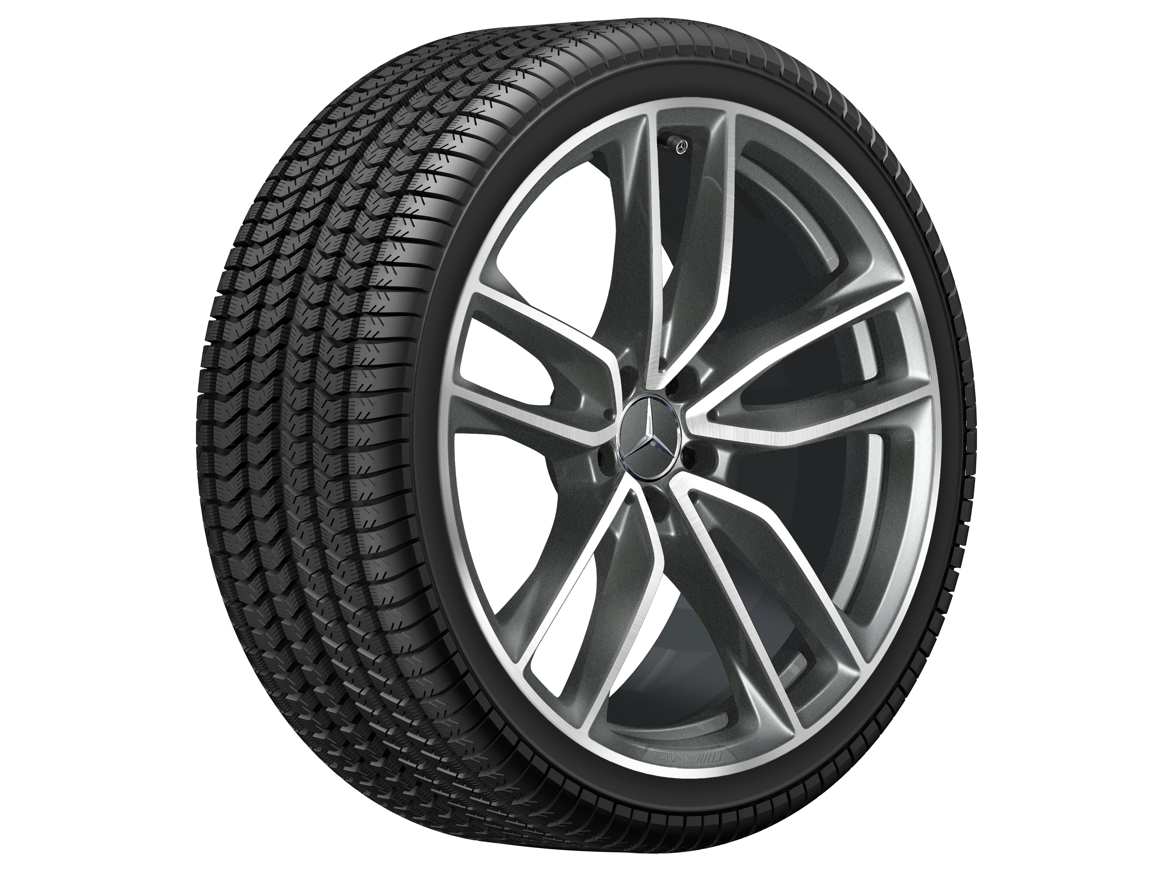 Mercedes-Benz - AMG 5-Doppelspeichen-Rad, 53,3 cm (21 Zoll) AMG 5-Doppelspeichen-Rad, 53,3 cm (21 Zoll)