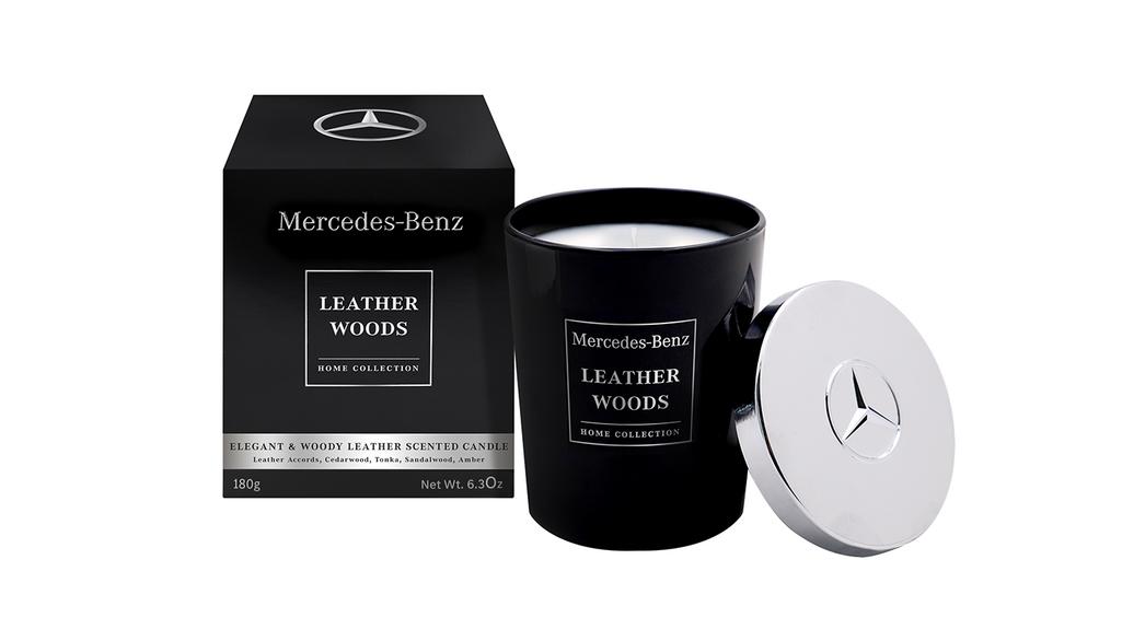 Duftkerze, Leather Woods, 180 g Duftkerze, Leather Woods, 180 g