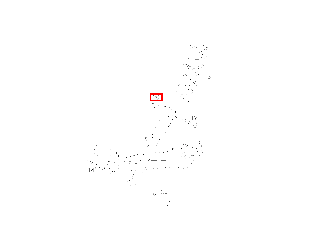 Mutter BEFESTIGUNG STOSSDAEMPFER OBEN; M10 Vaneo 1.6 TREND 414