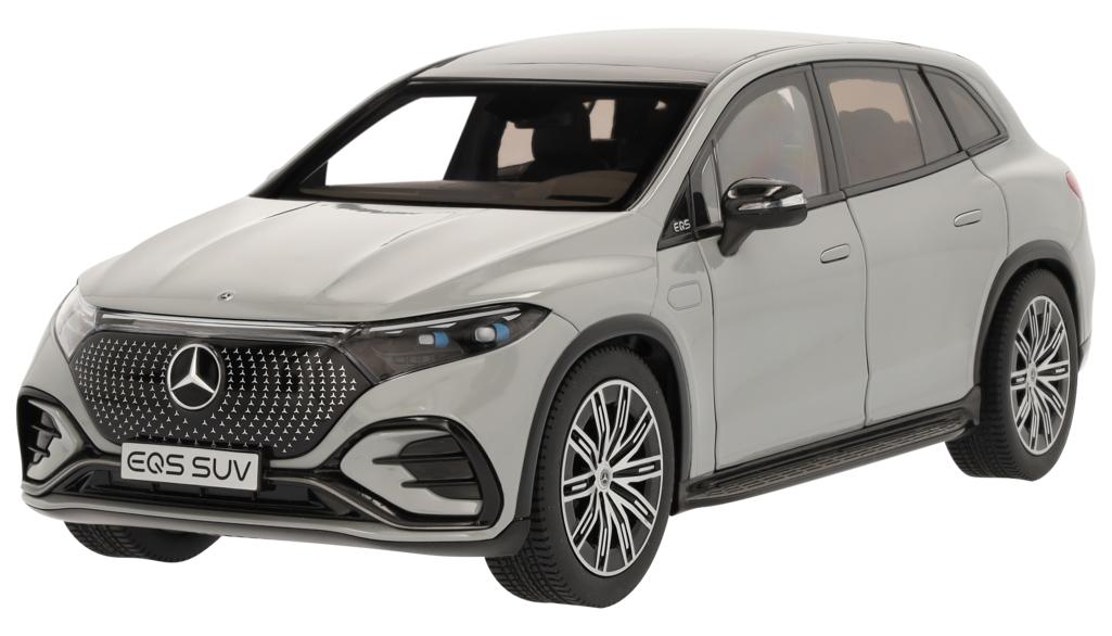EQS SUV, AMG Line, X296 MANUFAKTUR alpingrau uni, NZG, 1:18
