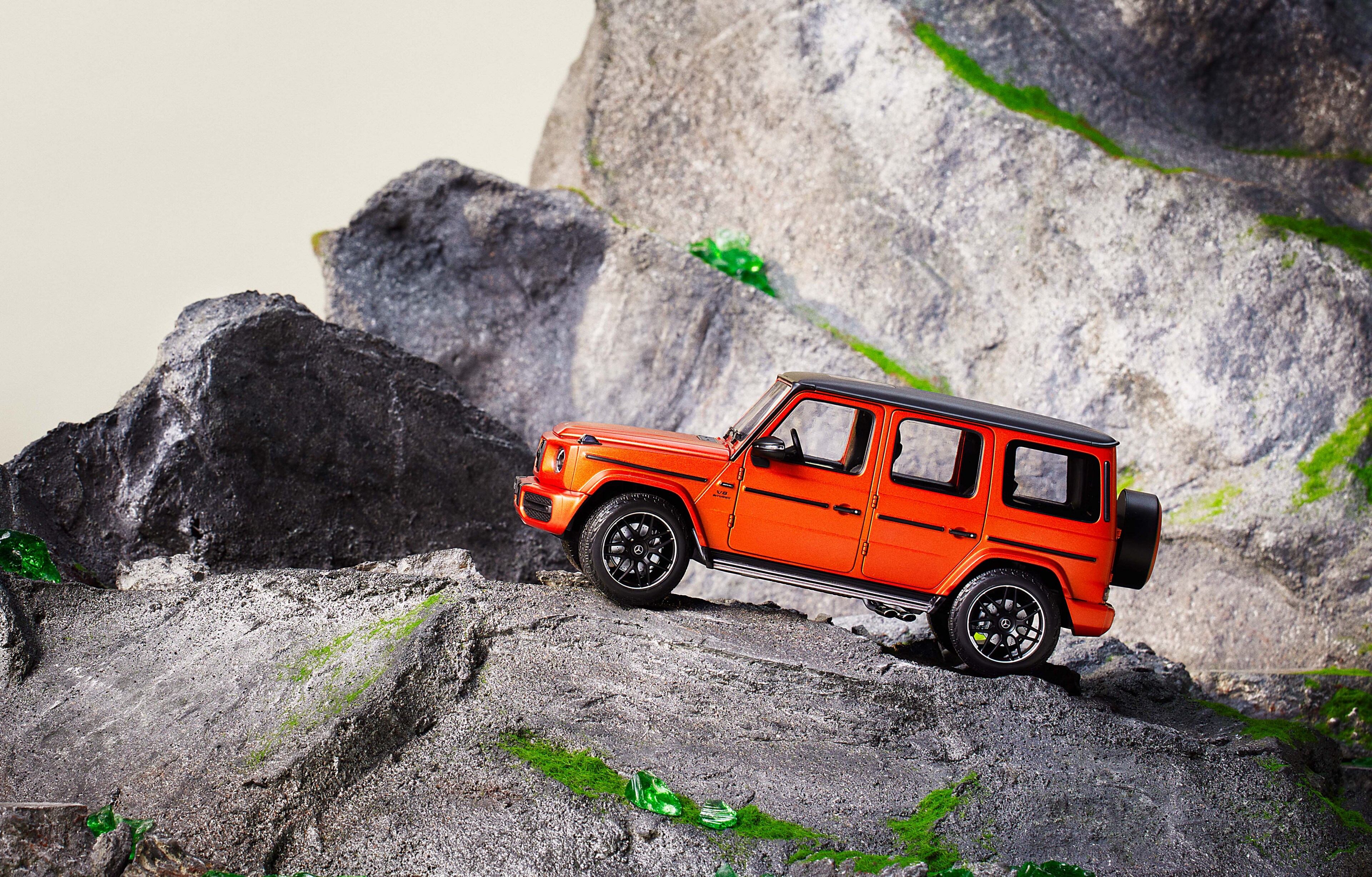 Mercedes-Benz - G-Klasse, Geländewagen, W463, Pullback, sand