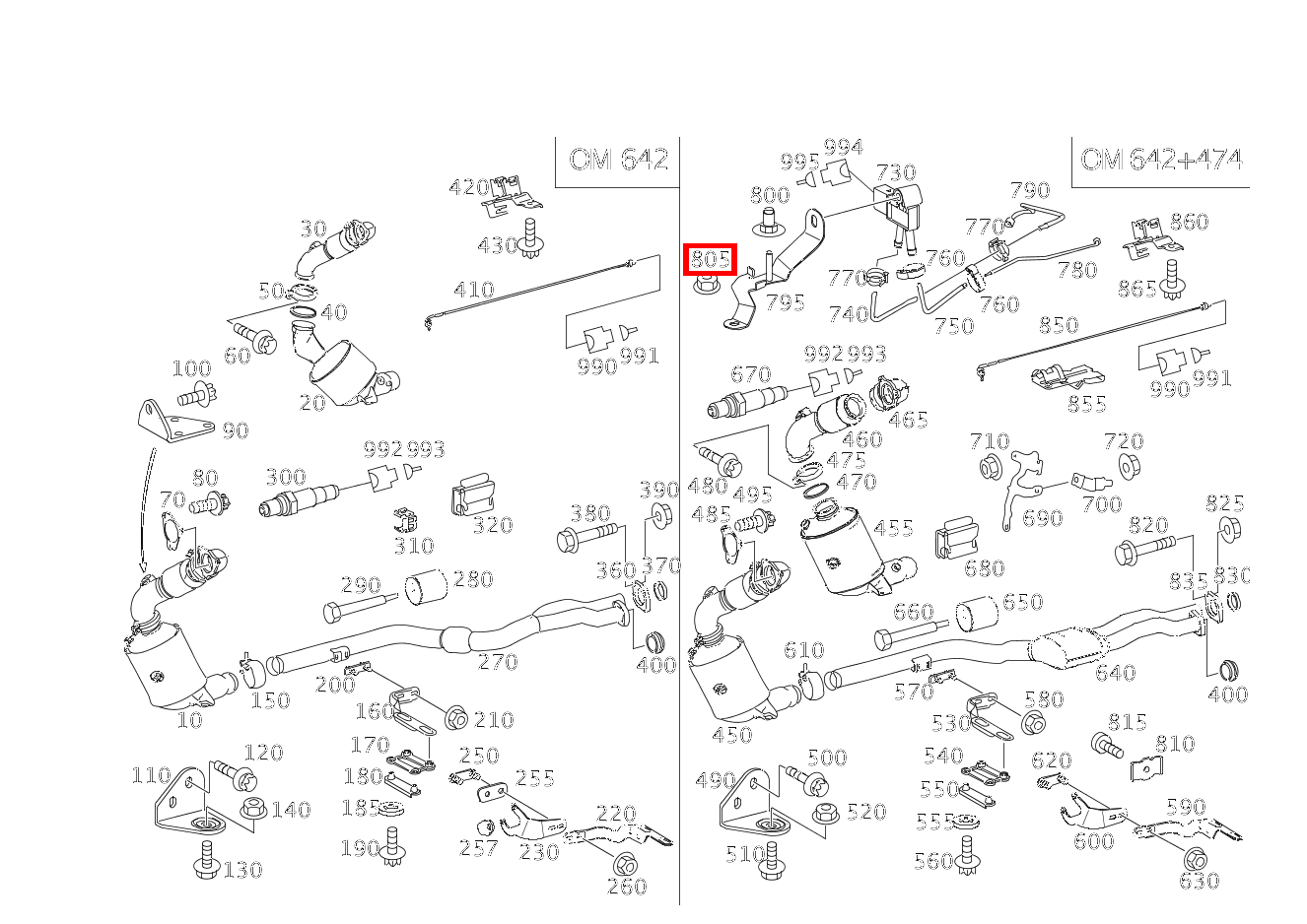 Sechskantmutter Mit Bund BEFESTIGUNG HALTER; 5 MM E 320 T CDI 4MATIC 211