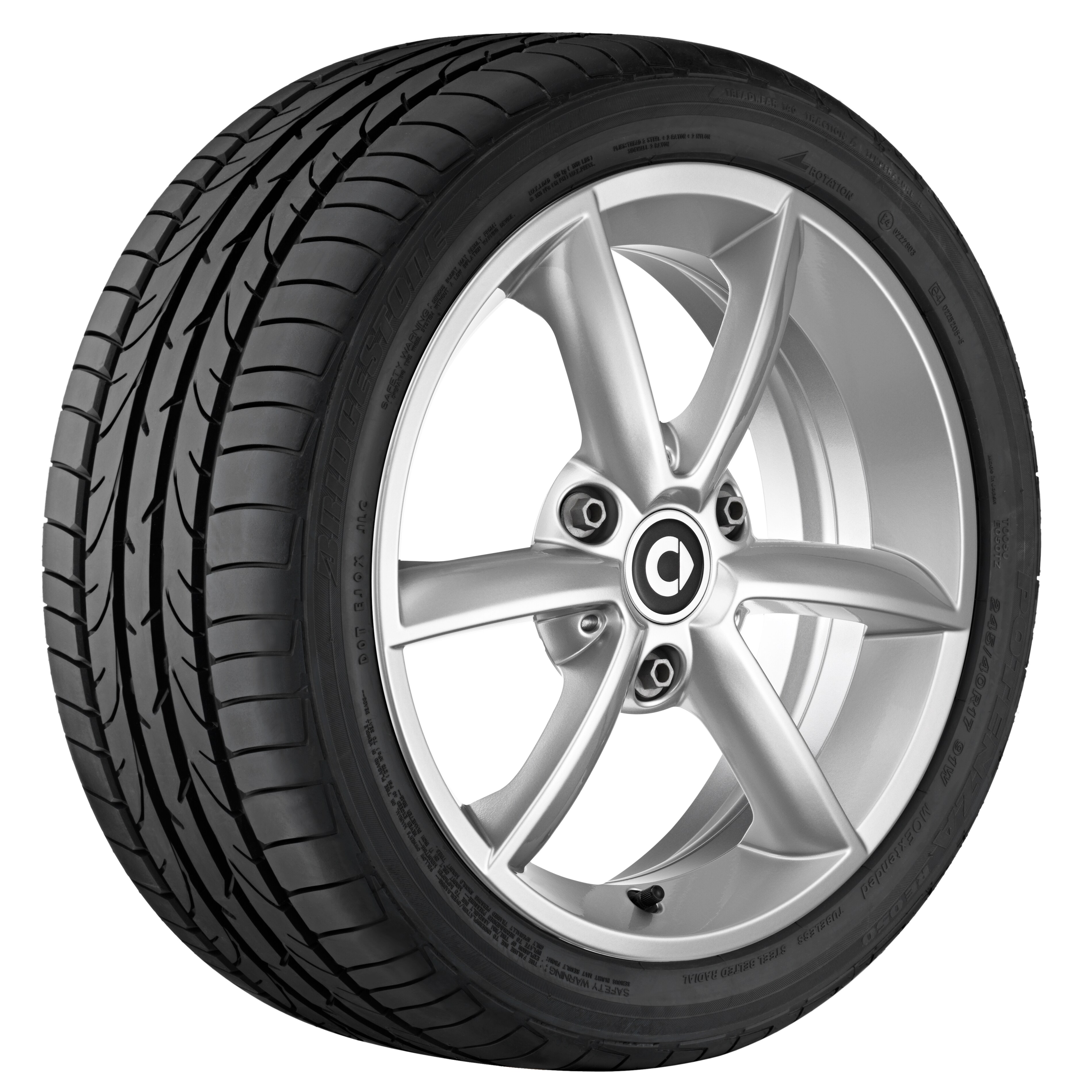 smart 6-Speichen-Rad, 15 Zoll