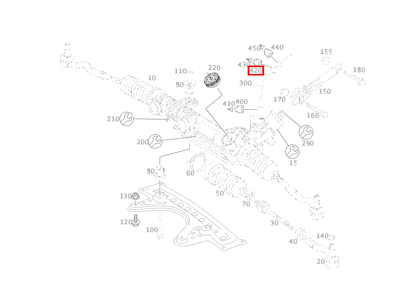 Stecker Steckverbindung Parameterlenkung X18/33; 2-PIN MQS CLS 55 AMG 219