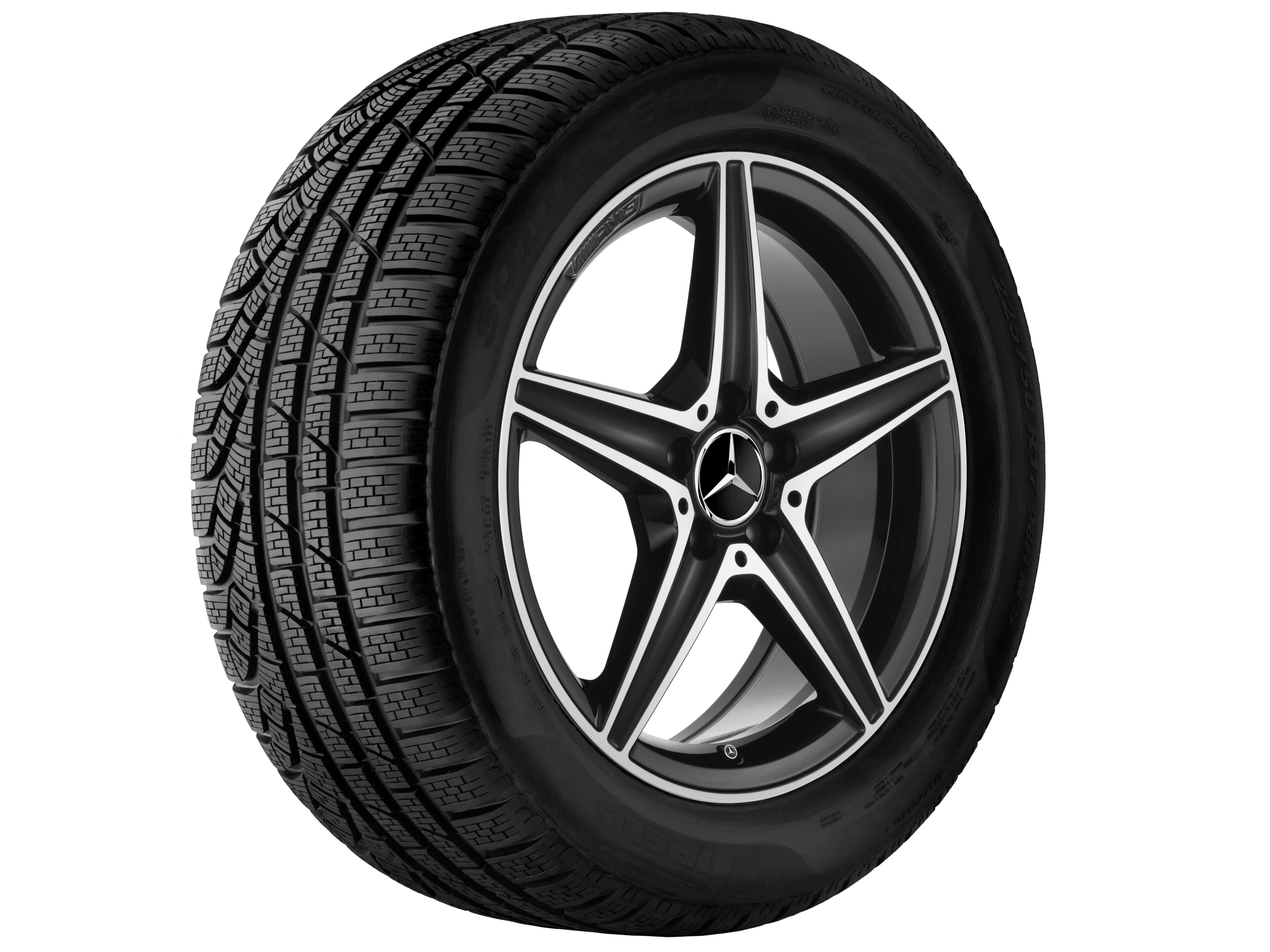 AMG 5-Speichen-Rad, 45,7 cm (18 Zoll)