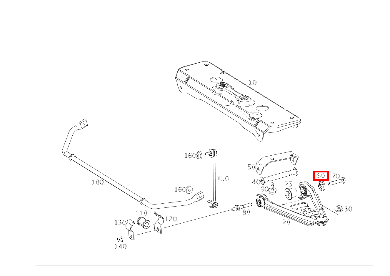 TELLERSCHEIBE DREIECKLENKER AN ACHSTRAEGER, RECHTS fortwo coupé mhd 52 kW 460
