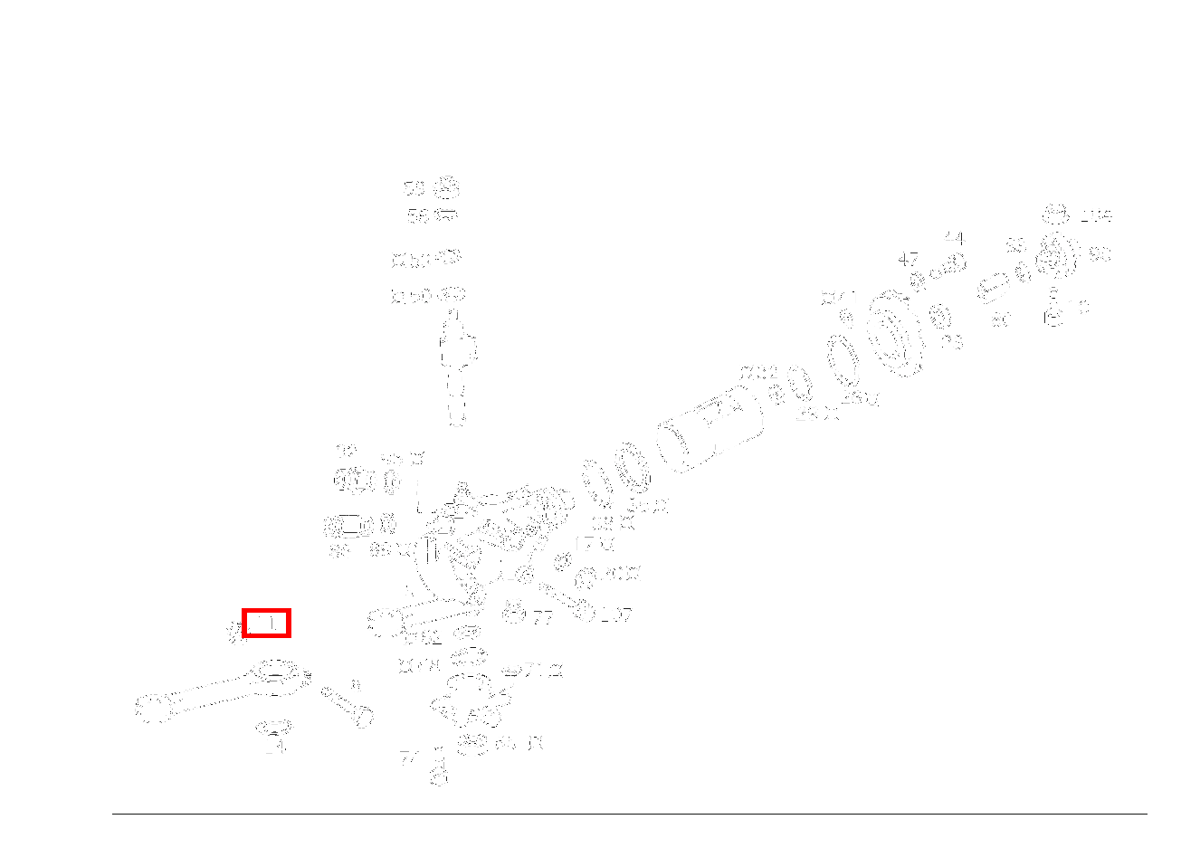 Sechskantmutter LENKSTOCKHEBEL AN LENKUNG M10 CLK 55 AMG CABR. 208