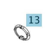 Deckel Abschleppöse schwarz