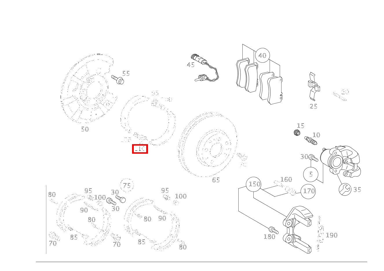Zylinderstift BREMSBACKE AN DRUCKLASCHE S 350 L 4-MATIC 220 Zylinderstift BREMSBACKE AN DRUCKLASCHE S 350 L 4-MATIC 220